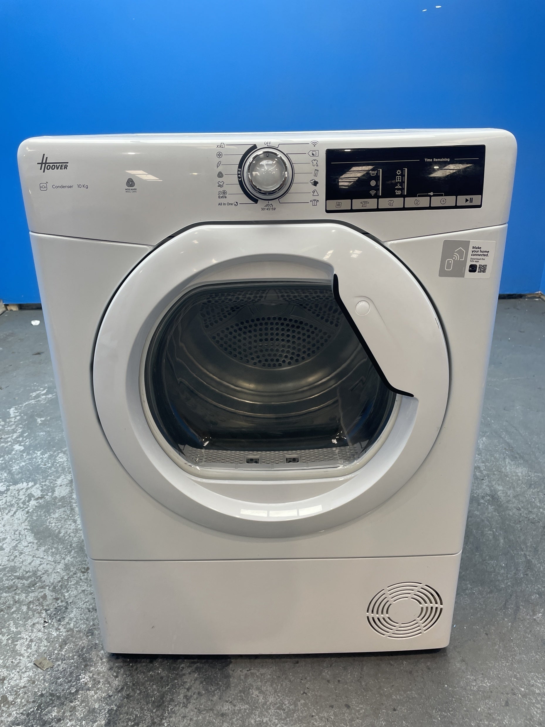 #GRC-152-187 - Hoover HLEC10TG 10kg Condenser Tumble Dryer