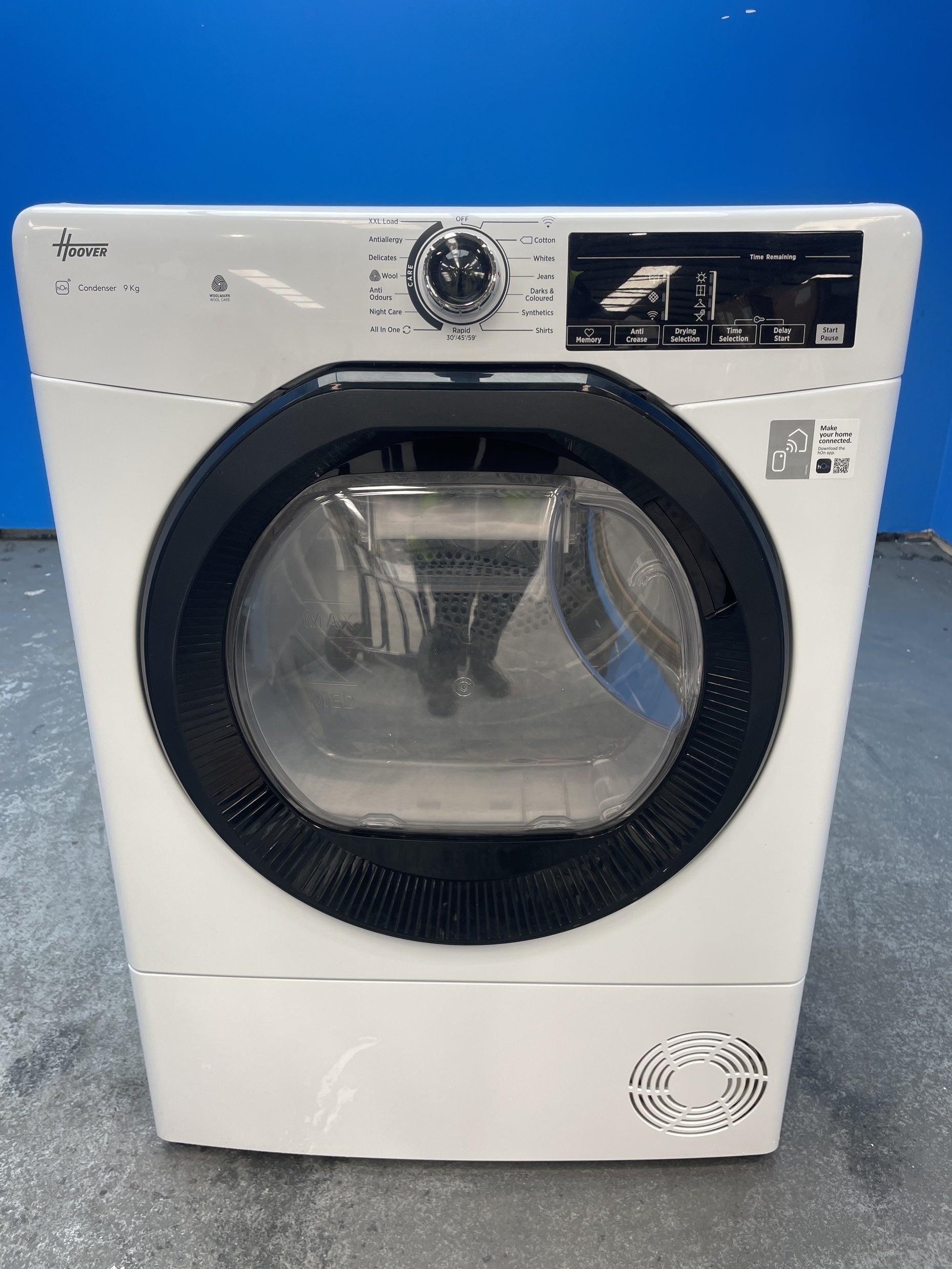 #GRC-159-521 - Hoover H-DRY 350 HREC9TBE-80 9kg Condenser Tumble Dryer