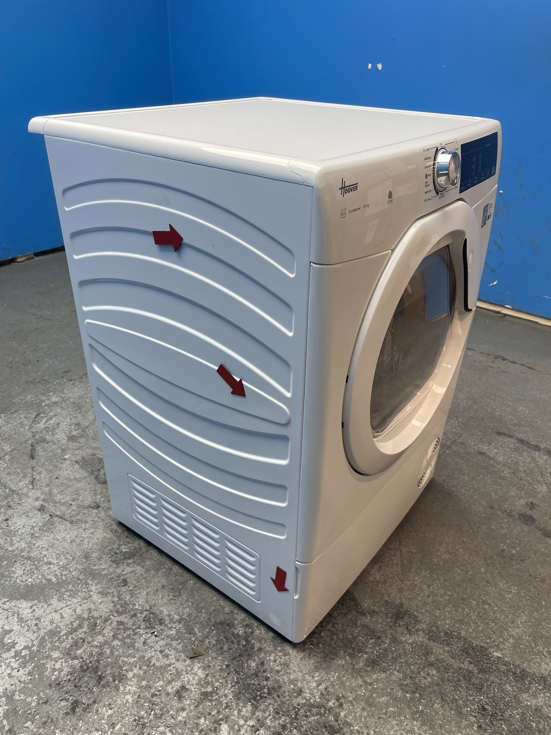 #GRC-154-206 - Hoover HRE C10TE-80 10kg Condenser Tumble Dryer