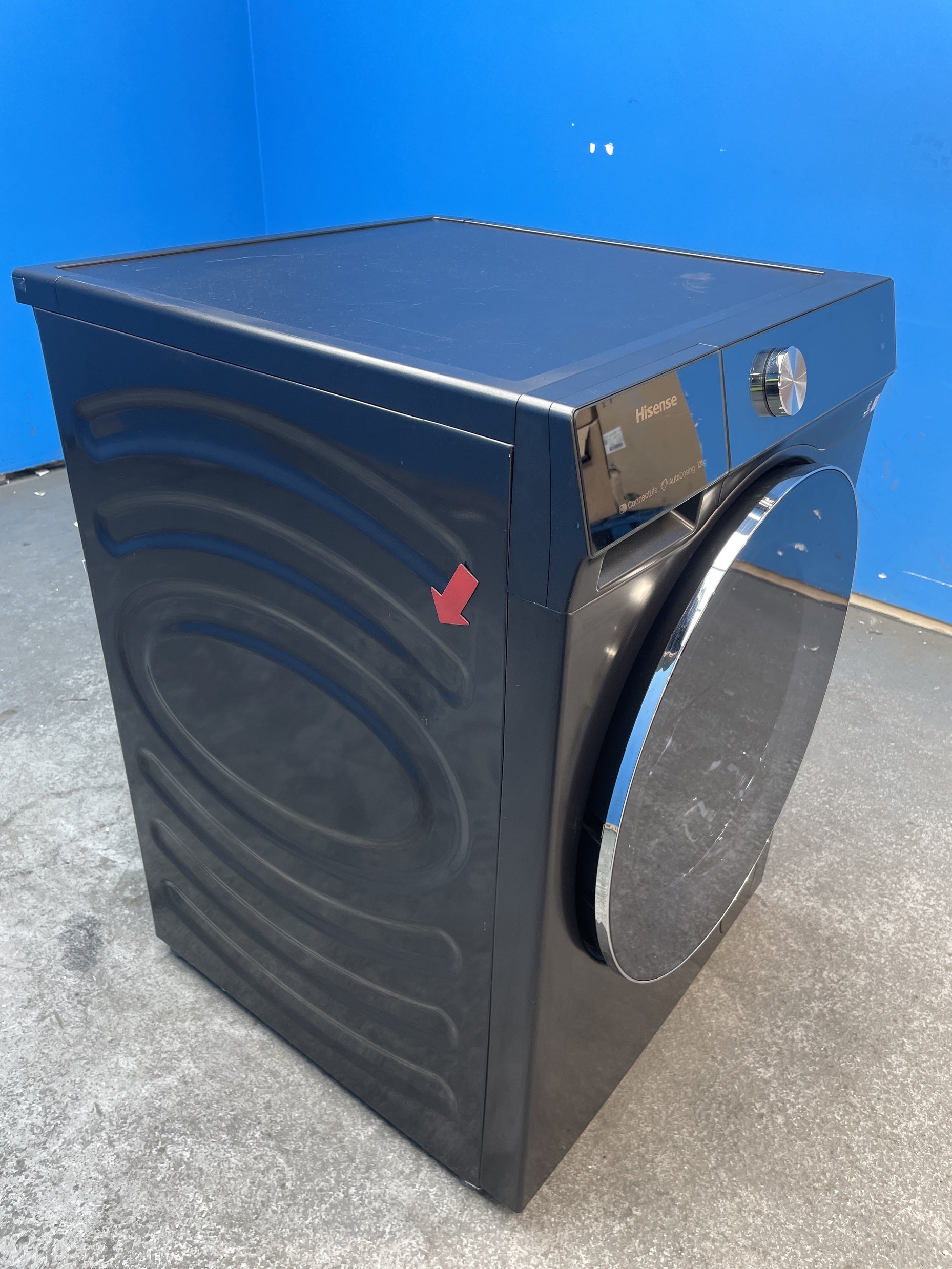 #GRC-158-105 - Hisense 7S Series WF7S1247BB 12kg 1400 Spin AI Washing Machine