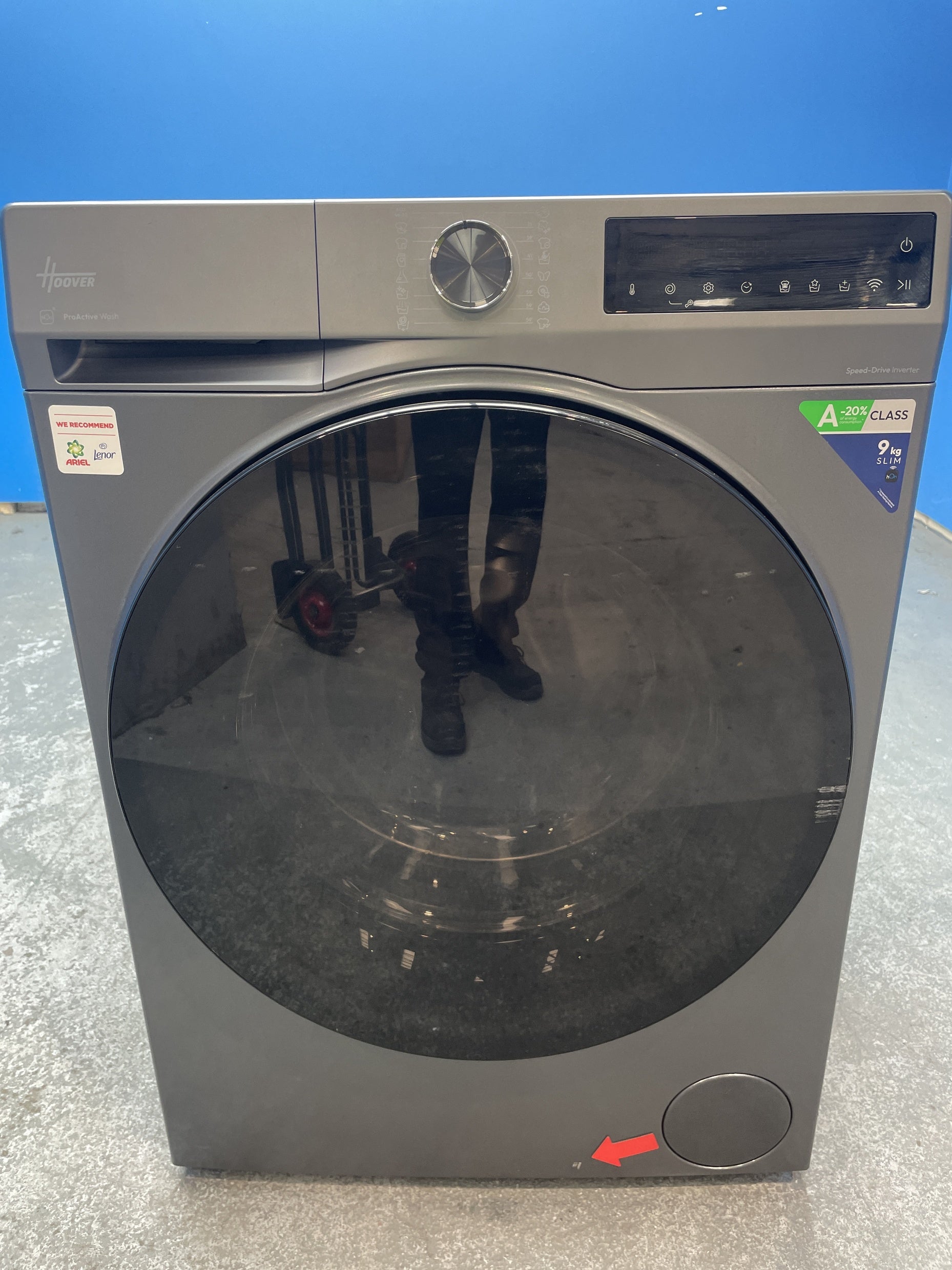#GRC-157-299 - Hoover HBP 49SBL8G-80 Pro Wash Series 5 9kg 1400rpm Washing Machine