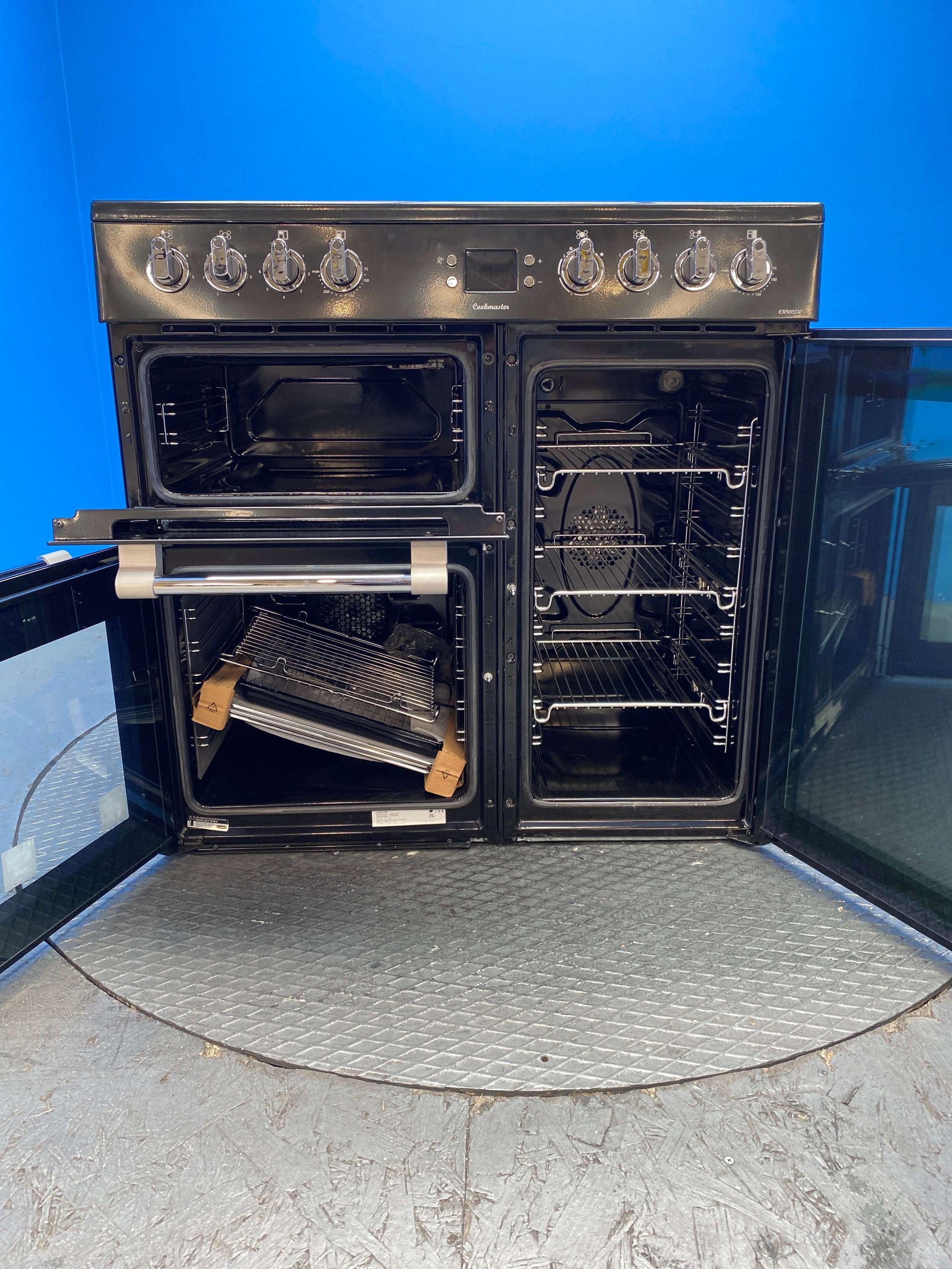 Leisure CK90C230K 90cm Cookmaster Range Cooker with Ceramic Hob
