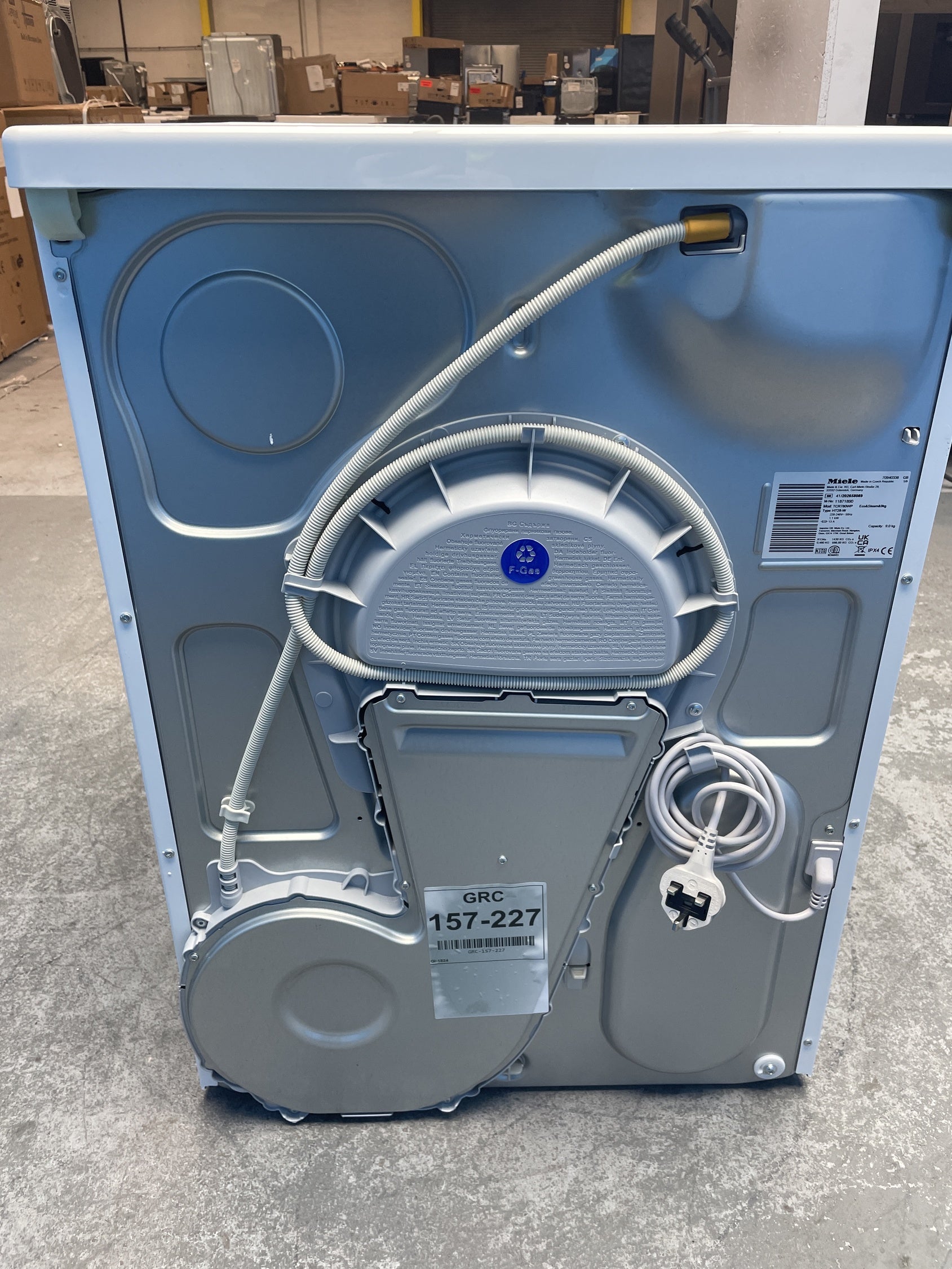 #GRC-157-227 - Miele TCR780WP 9kg Heat Pump Tumble Dryer
