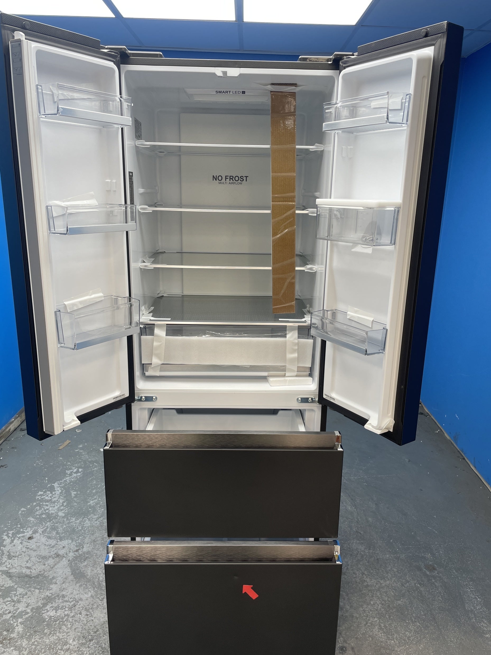 #GRC-157-919 - Haier HFR5719EWPB French Door 70 Series 5 Multi-Door Fridge Freezer
