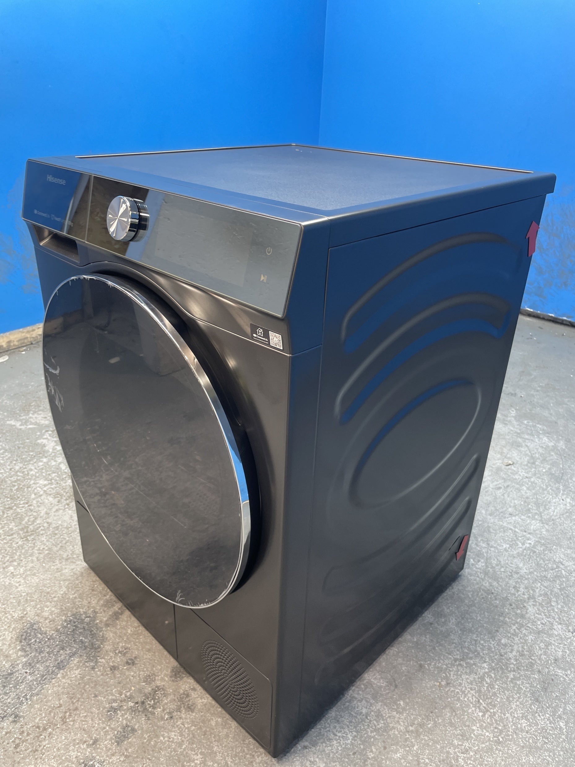 #GRC-158-025 - Hisense DH7S107BB 7S Series 10kg Heat Pump Tumble Dryer
