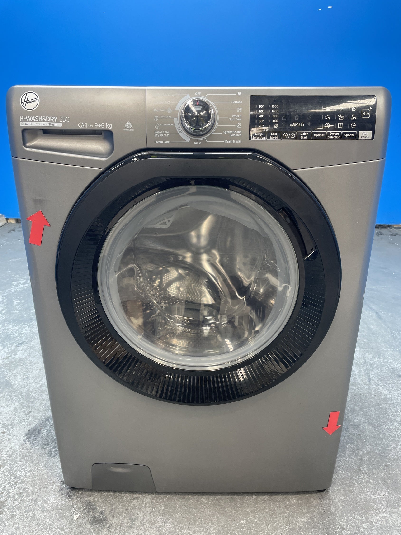 #GRC-159-500 - Hoover H3DPS6966TAMBR 9/6kg 1400 Spin Washer Dryer
