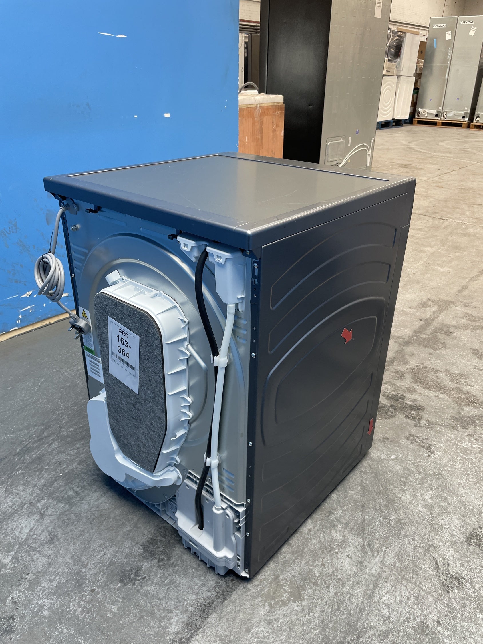 #GRC-163-364 - Haier X Series 5 10kg Heat Pump Tumble Dryer – Grey, D Energy Rating