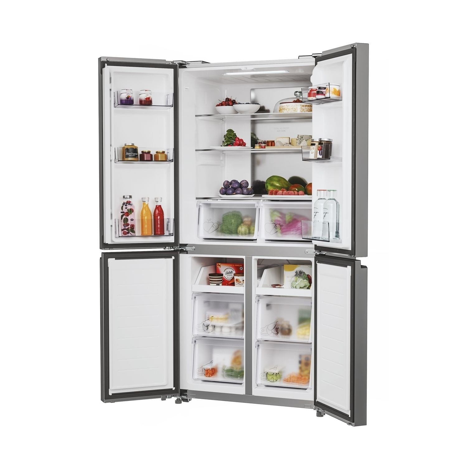 Hoover HHCR3818ENPL 463 Litre 4 Door No Frost Fridge Freezer – Renew 2 U