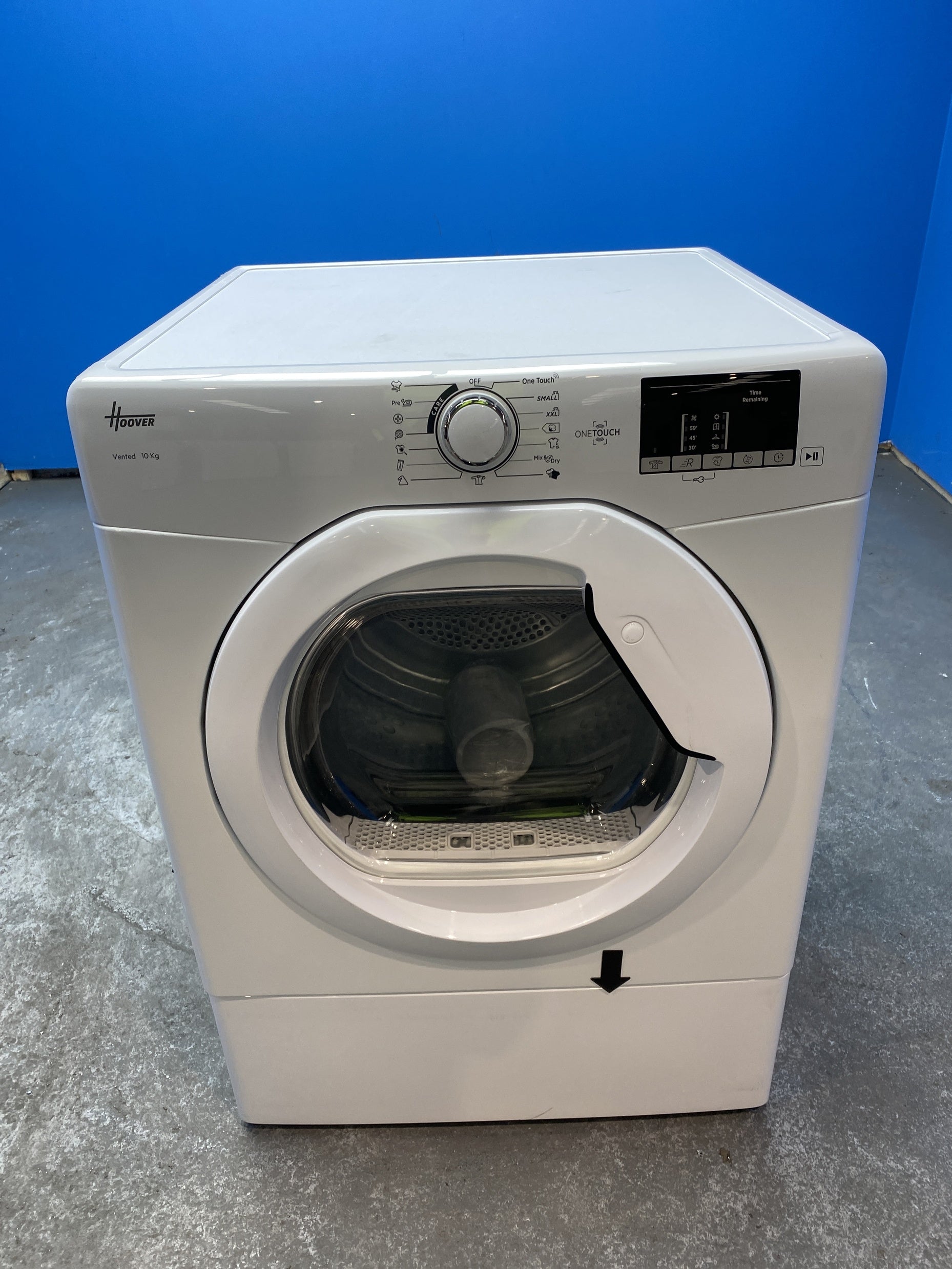 #GRC-153-250 - Hoover HLE V10DG-80 10kg Vented Tumble Dryer