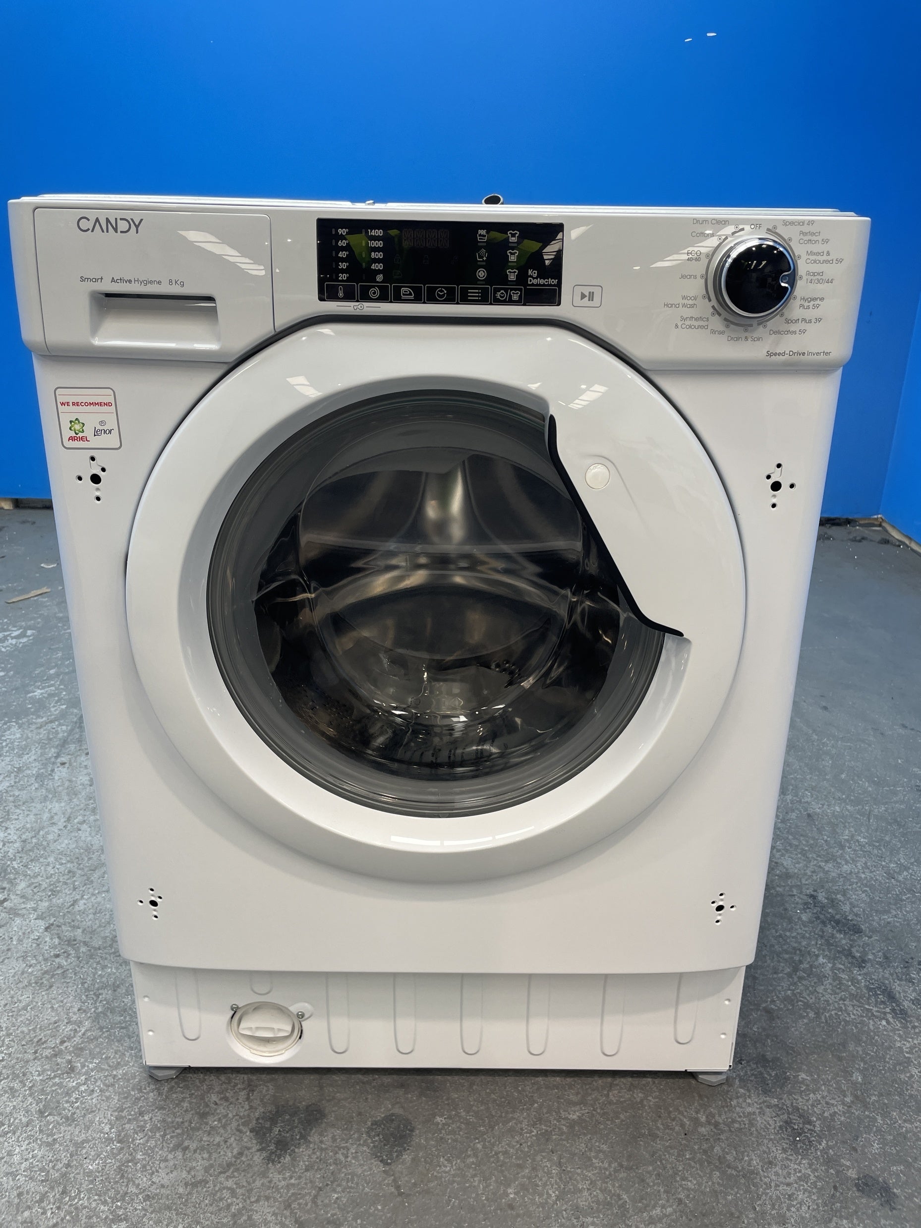 #GRC-158-442 - Candy CBW48TWM5J-80 Integrated 8kg 1400rpm Washing Machine