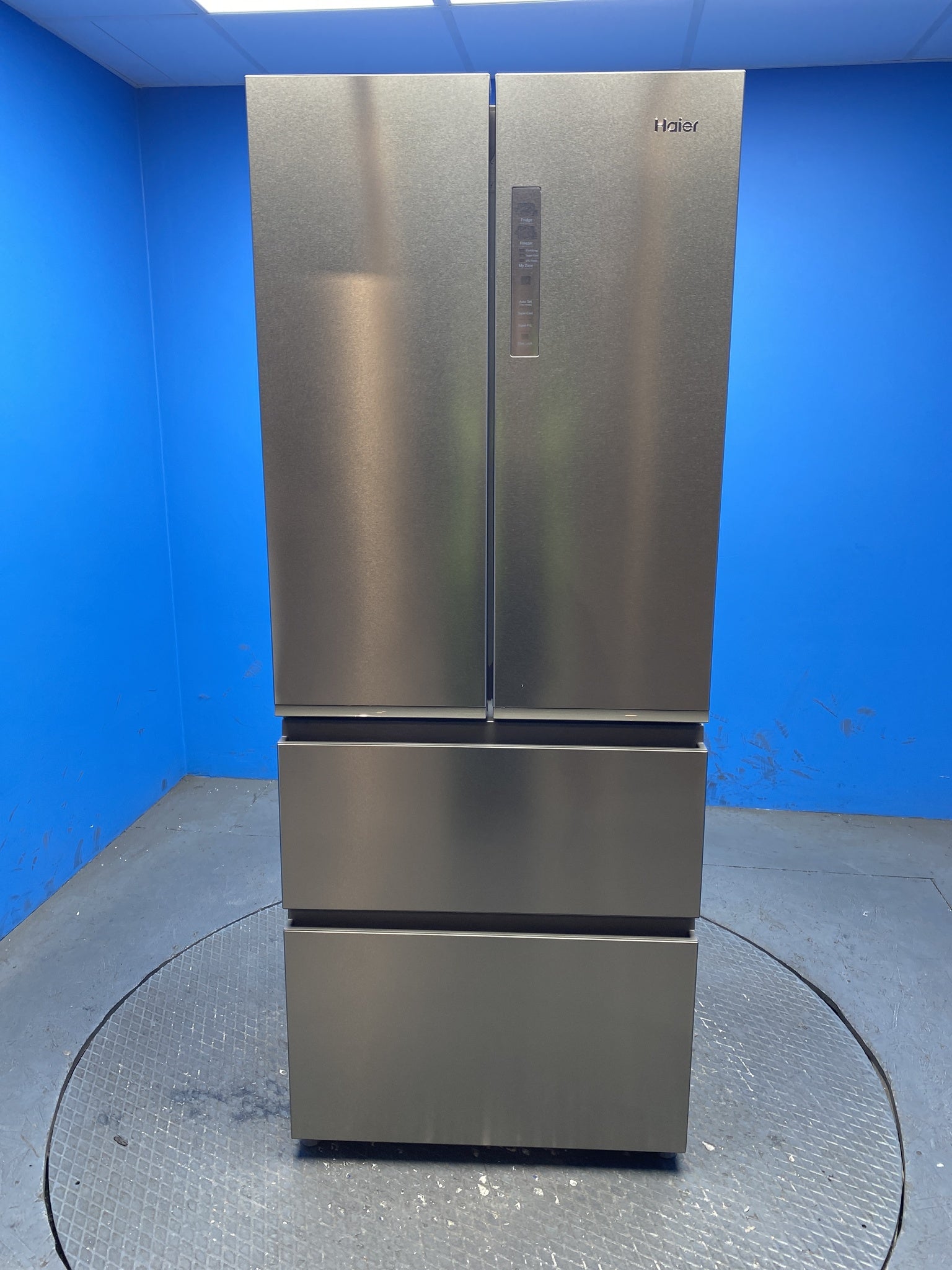 Haier HFR3718ENMM FD 70 Series 3 French Door Total No Frost Fridge Freezer