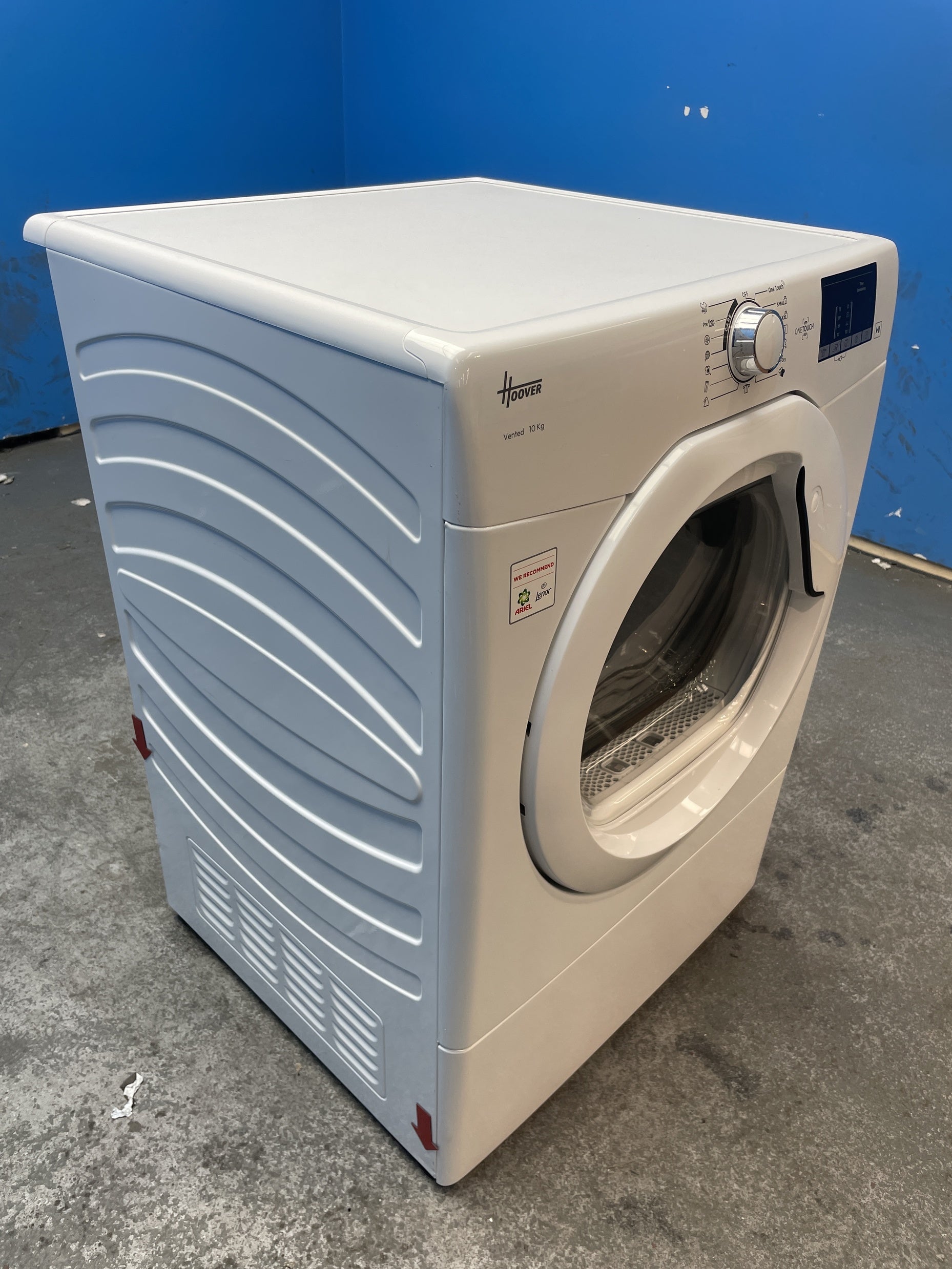 #GRC-158-989 - Hoover HLE V10DG-80 10kg Vented Tumble Dryer