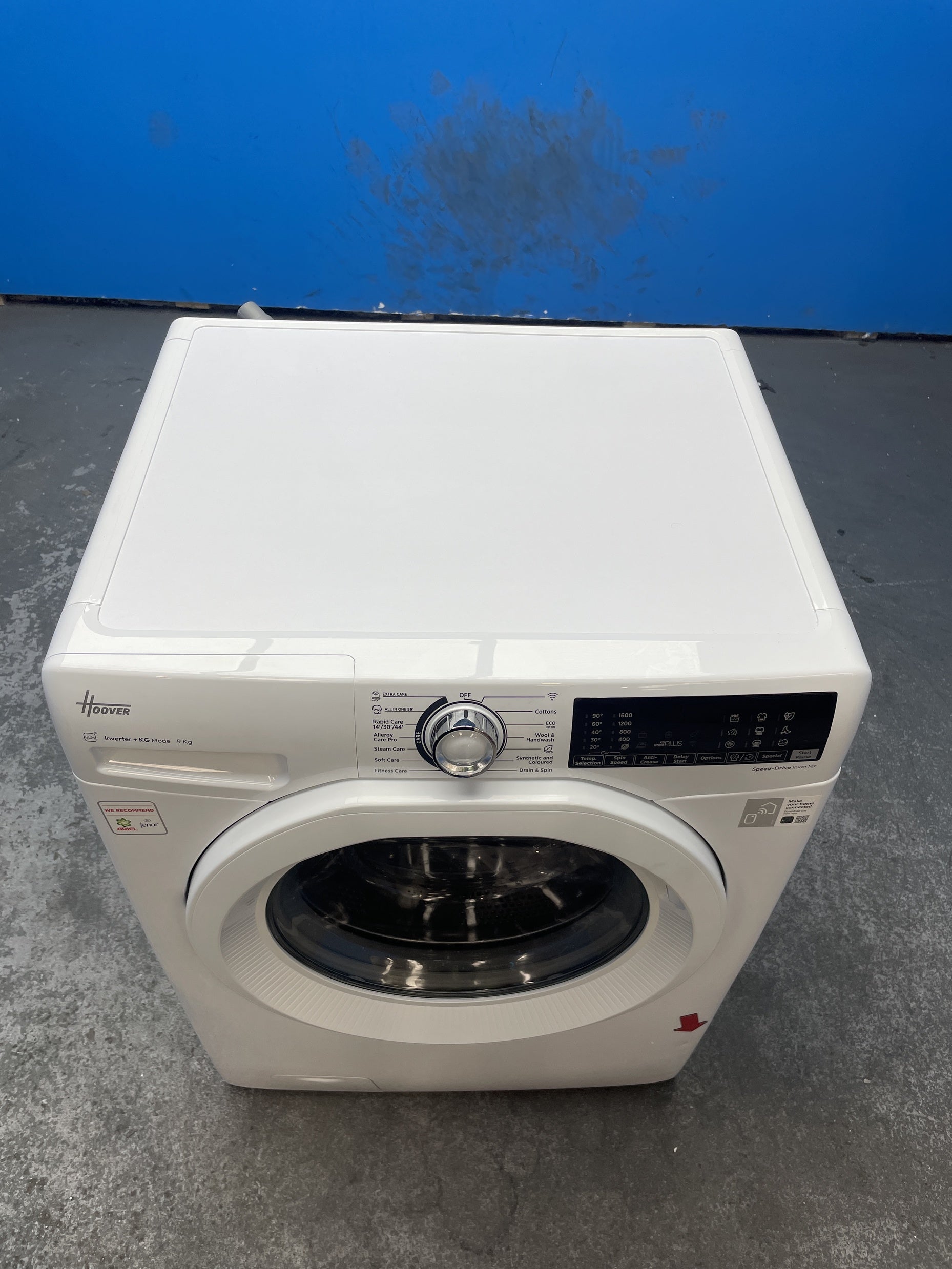 #GRC-159-991 - Hoover H-WASH 350 H3WPS696TAM6-80 9kg 1600rpm Washing Machine