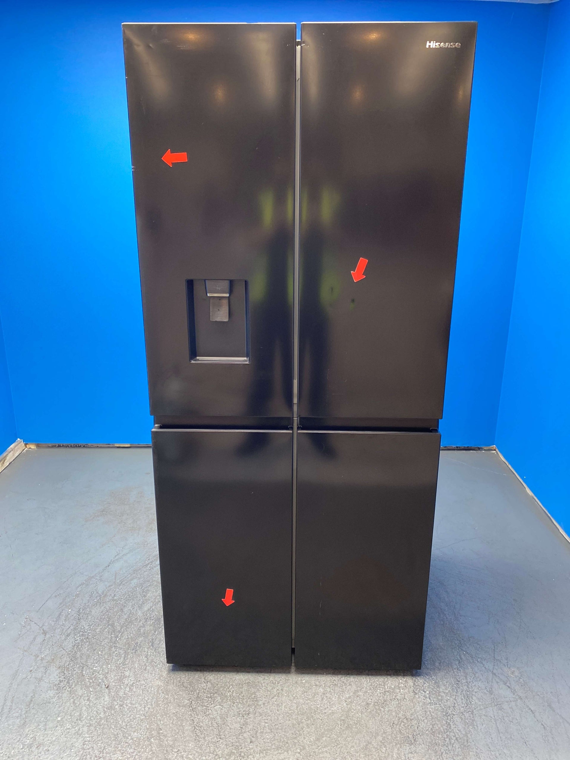 Hisense RQ560N4WBF 4-Door Total No Frost Fridge Freezer