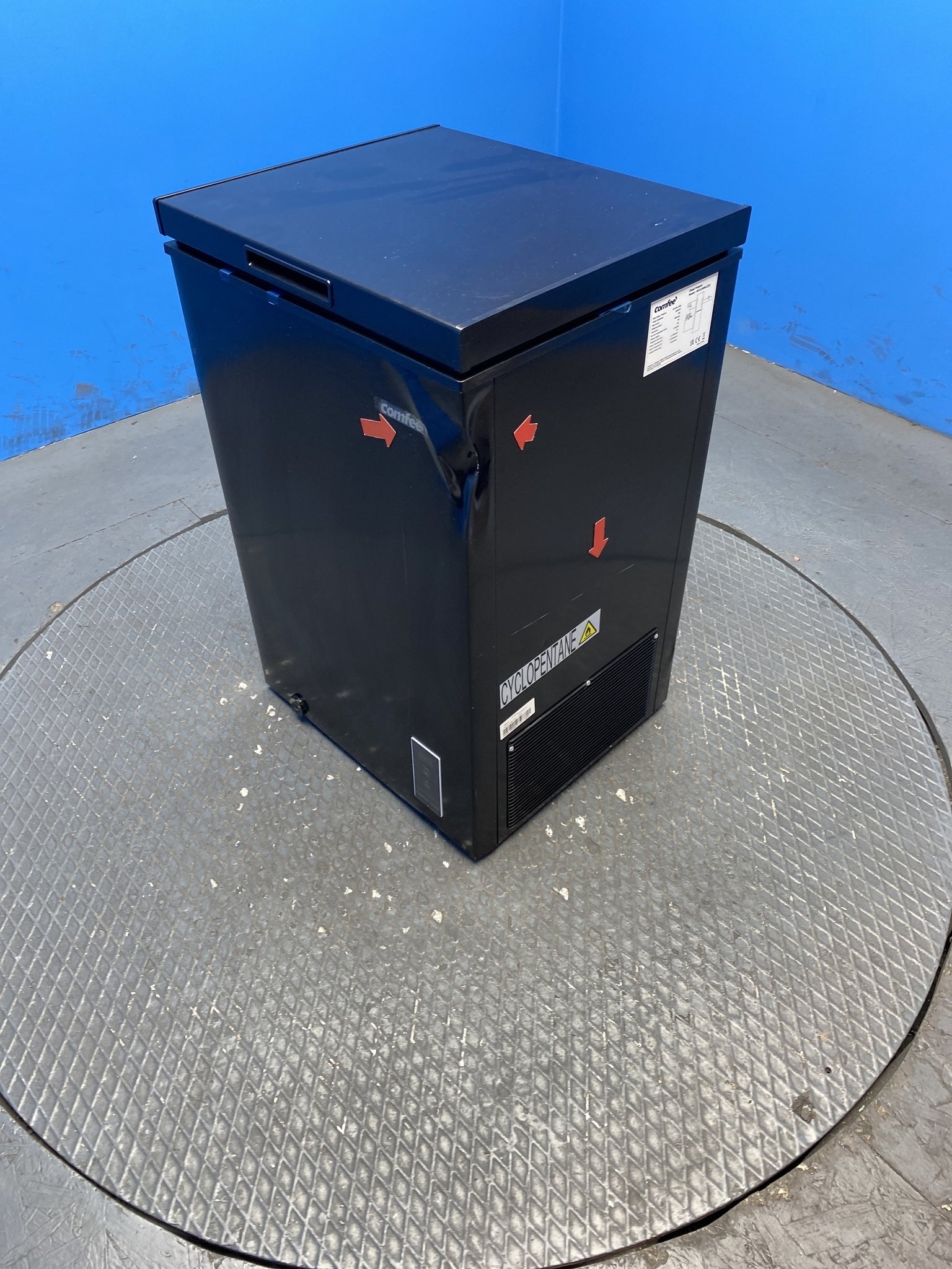 COMFEE' RCC100BL2 99L Freestanding Chest Freezer