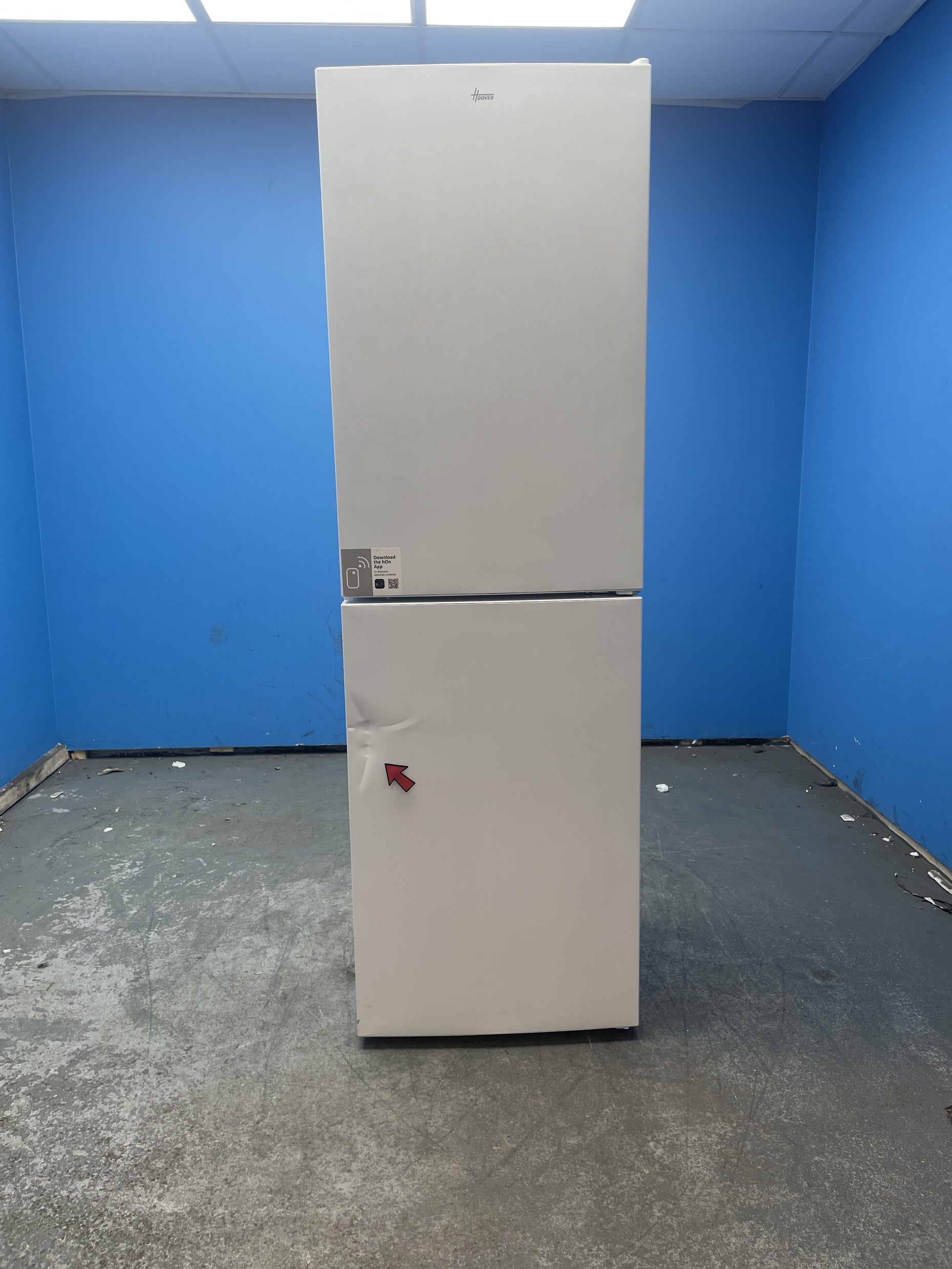 #GRC-159-615 - Hoover HOCT3L517EWK 252 Litre Combi Fridge Freezer