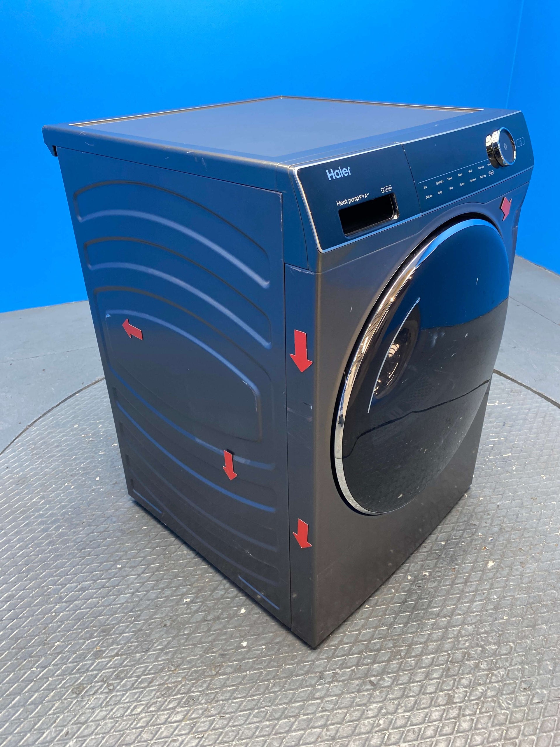 Haier HD90-A2939S Series 3 9kg Heat Pump Tumble Dryer
