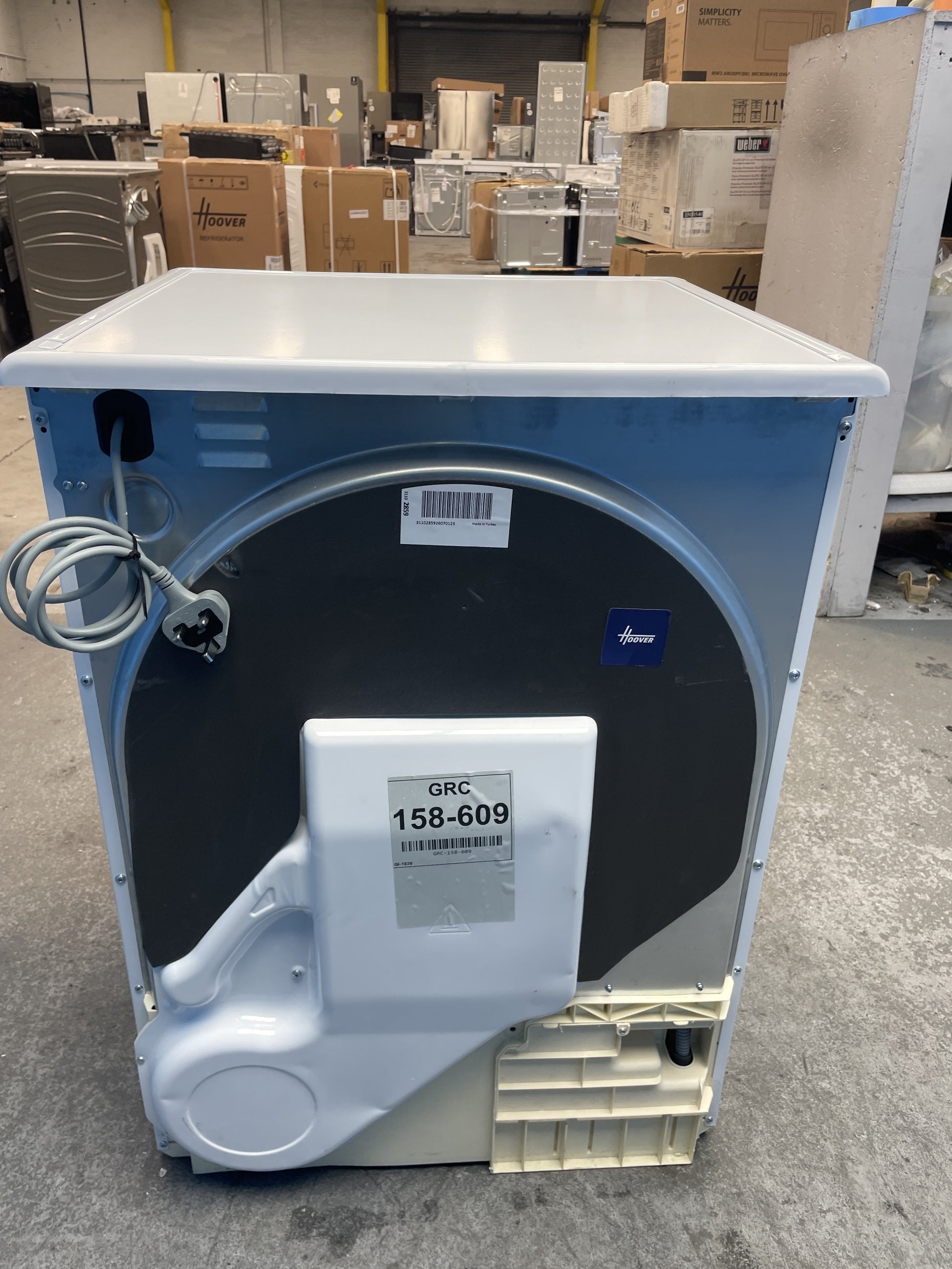 #GRC-158-609 - Hoover HRE C10TE-80 10kg Condenser Tumble Dryer