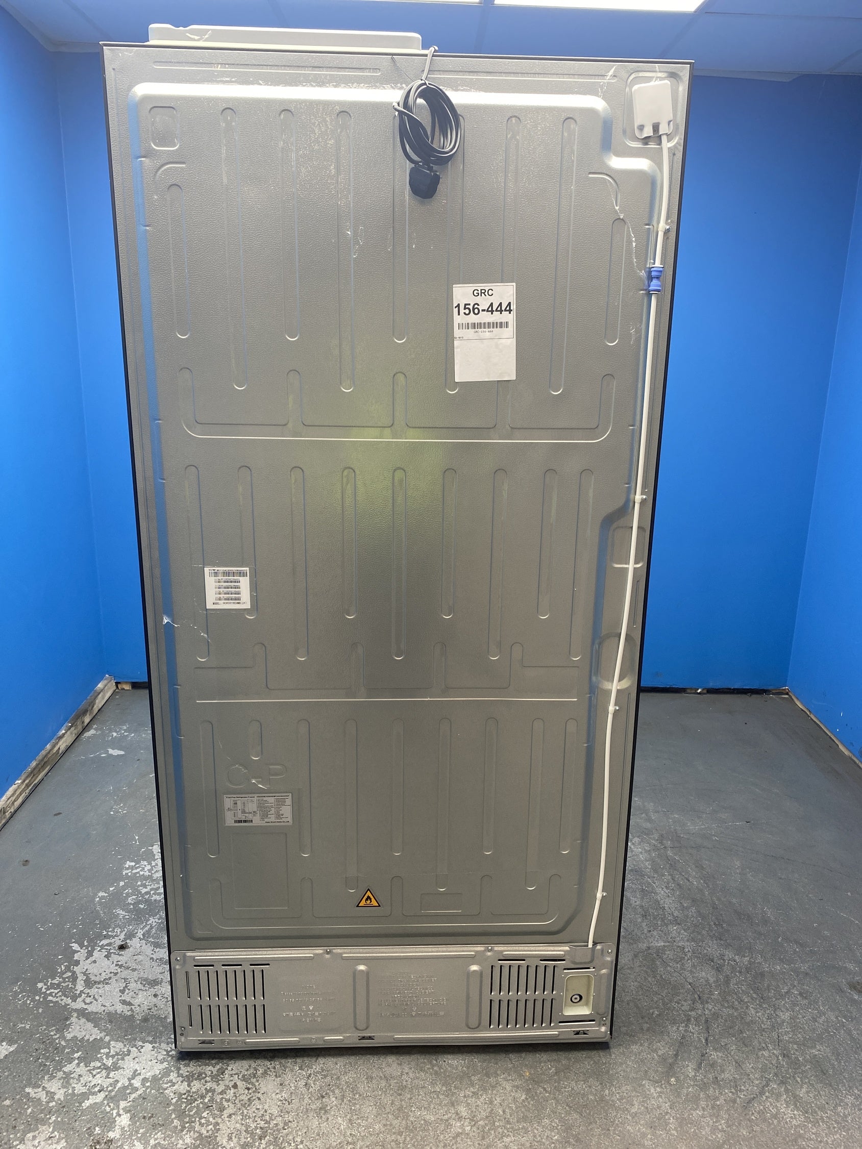 #GRC-156-444 - Haier HCR5919EHMB 528 Litre American Style Fridge Freezer