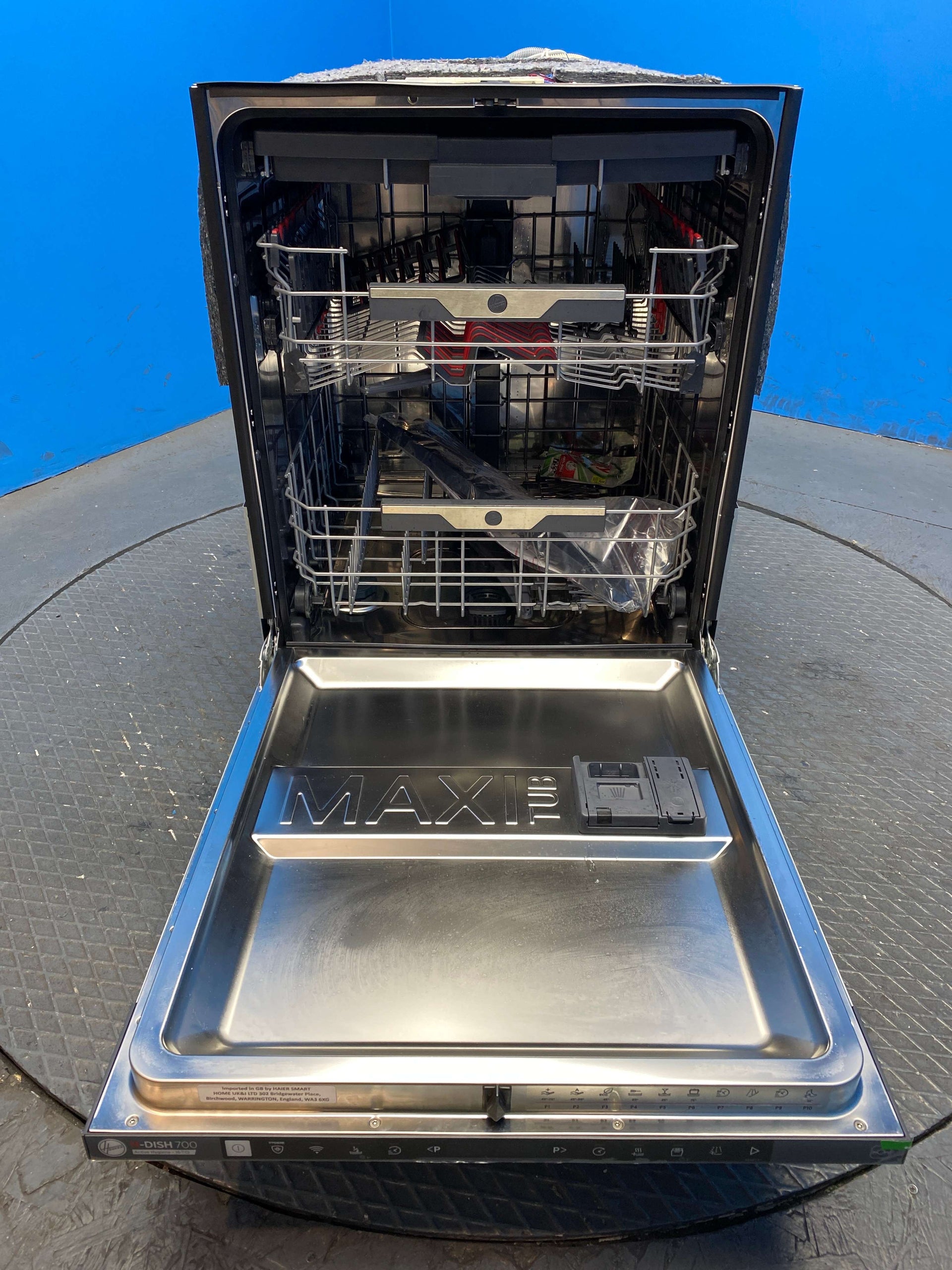 Hoover HI6B2S3PSTA Integrated 16 Place Setting Dishwasher