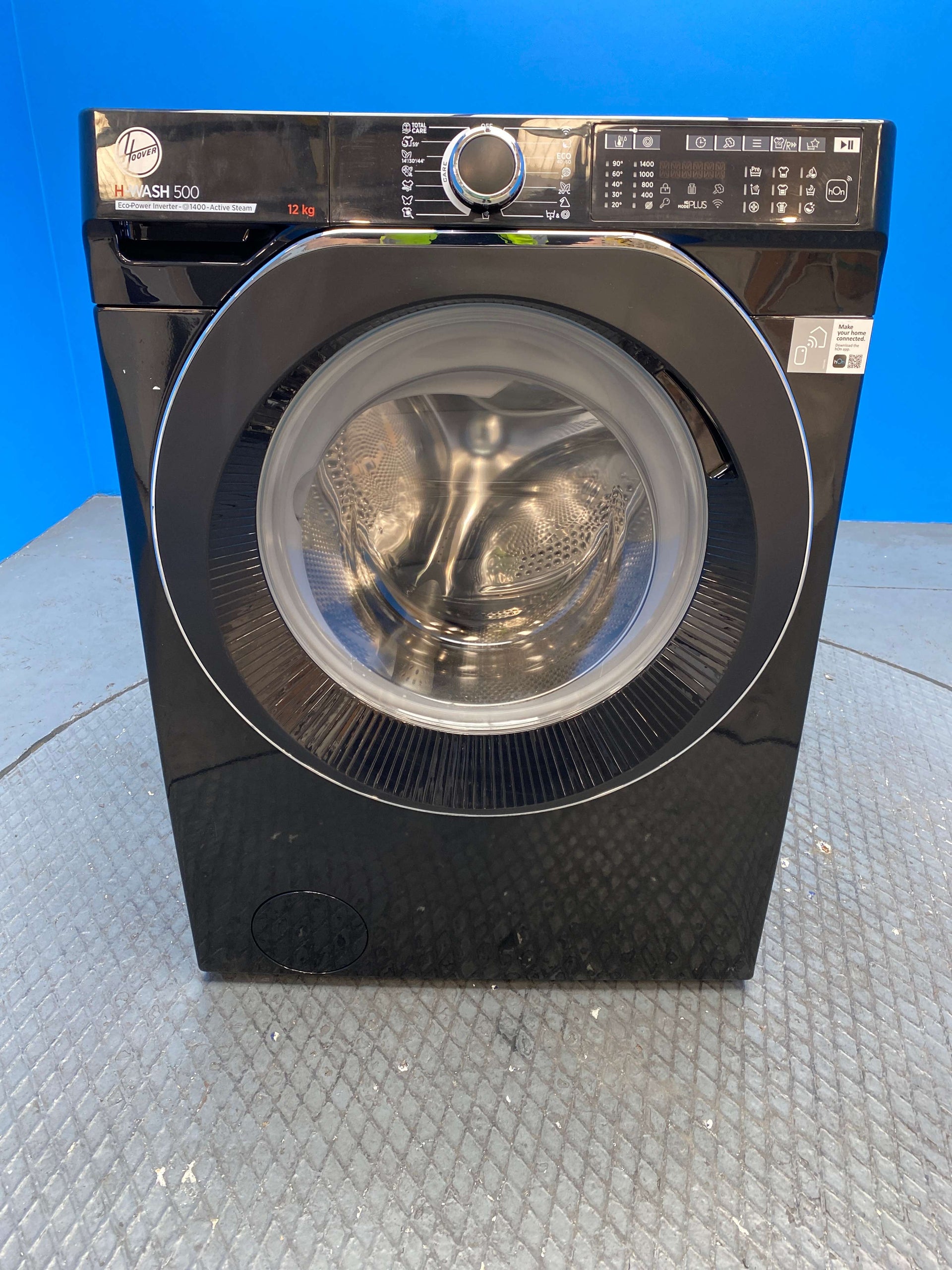 Hoover HW412AMBCB 12kg 1400 Spin Washing Machine