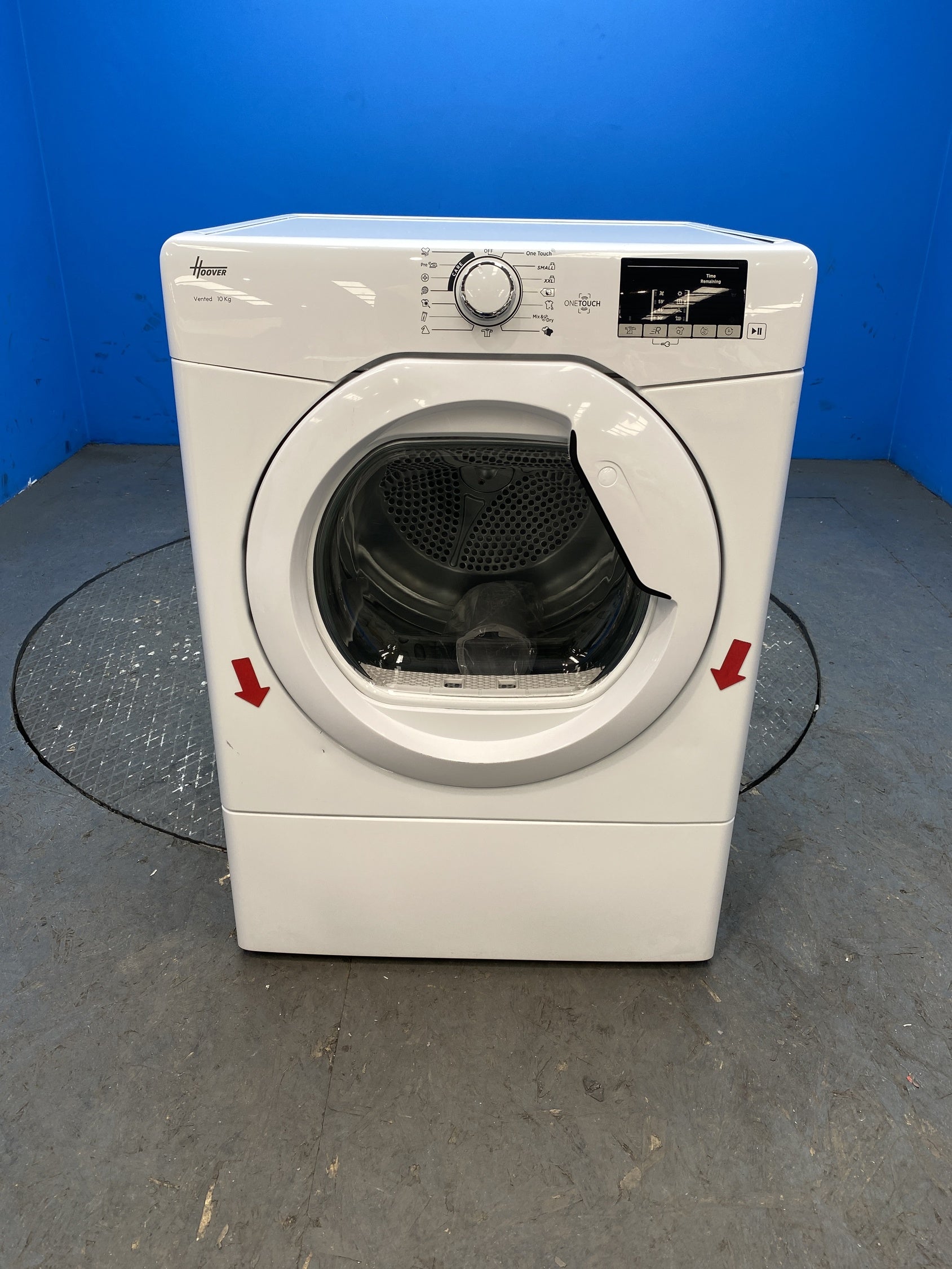 #GRC-155-753 - Hoover HLE V10DG-80 10kg Vented Tumble Dryer