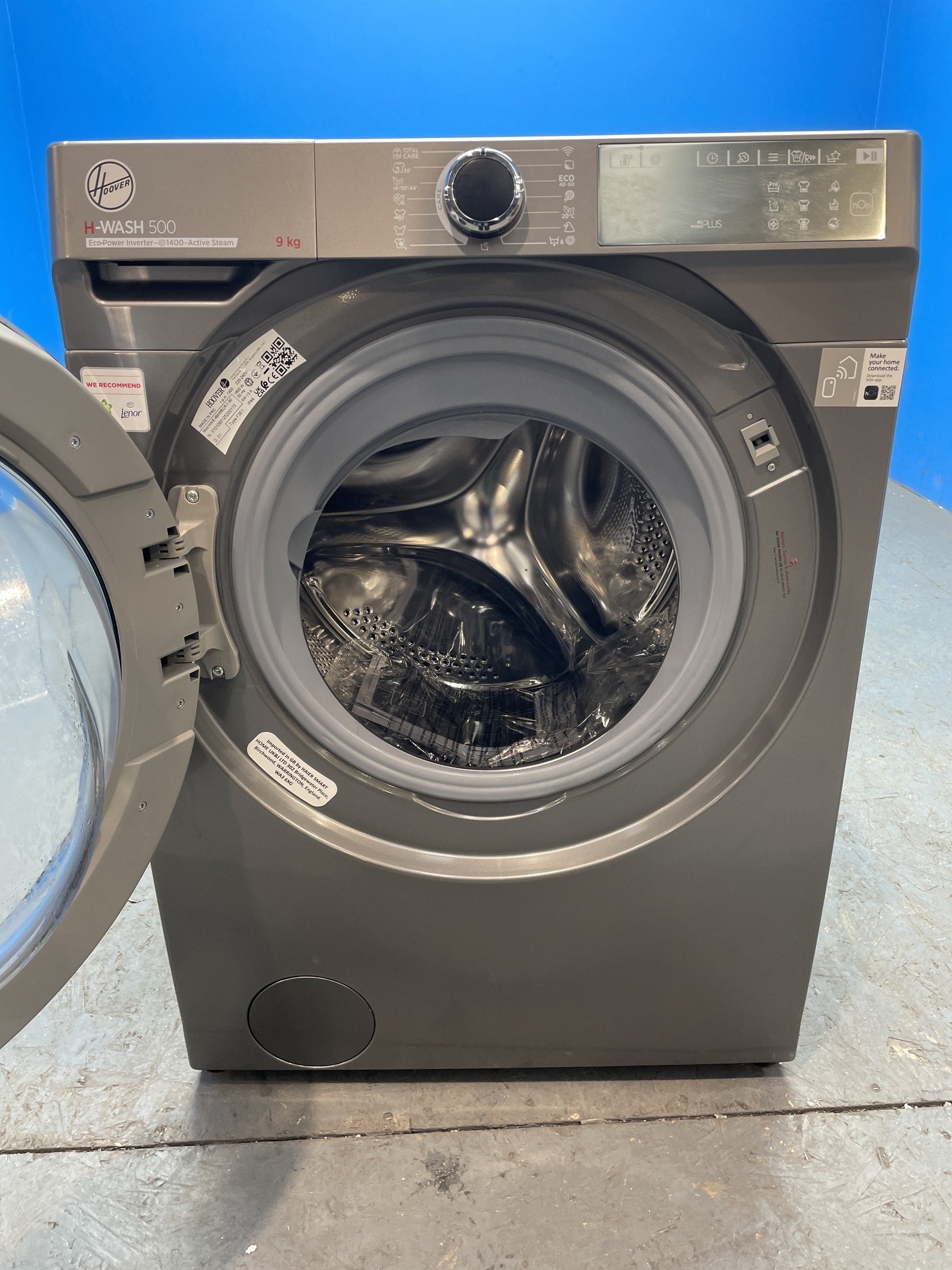 #GRC-155-089 - Hoover HWB49AMBCR 9kg 1400 Spin Washing Machine