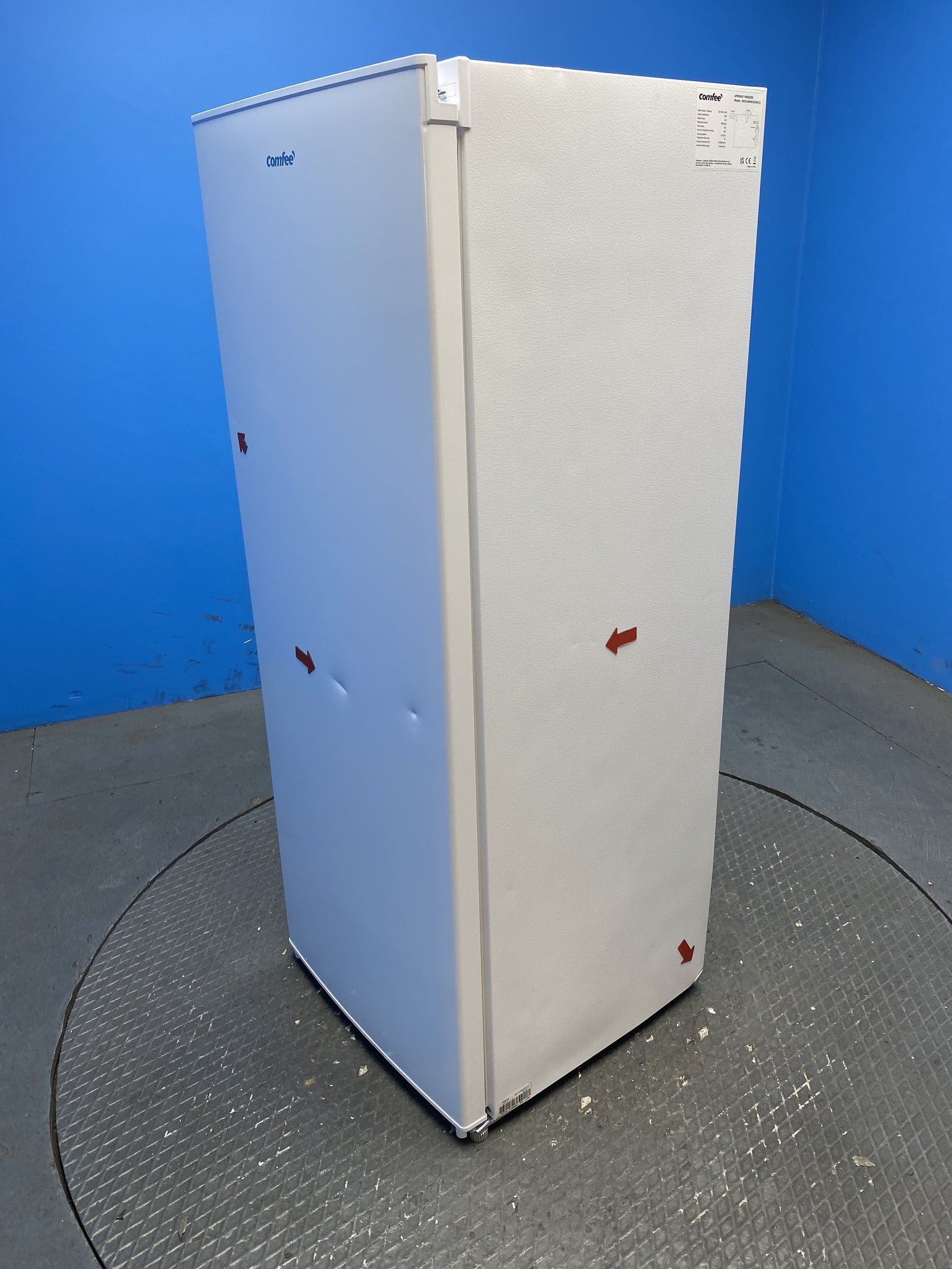 COMFEE' RCU160WH2UK(E) 160L Tall Upright Freezer
