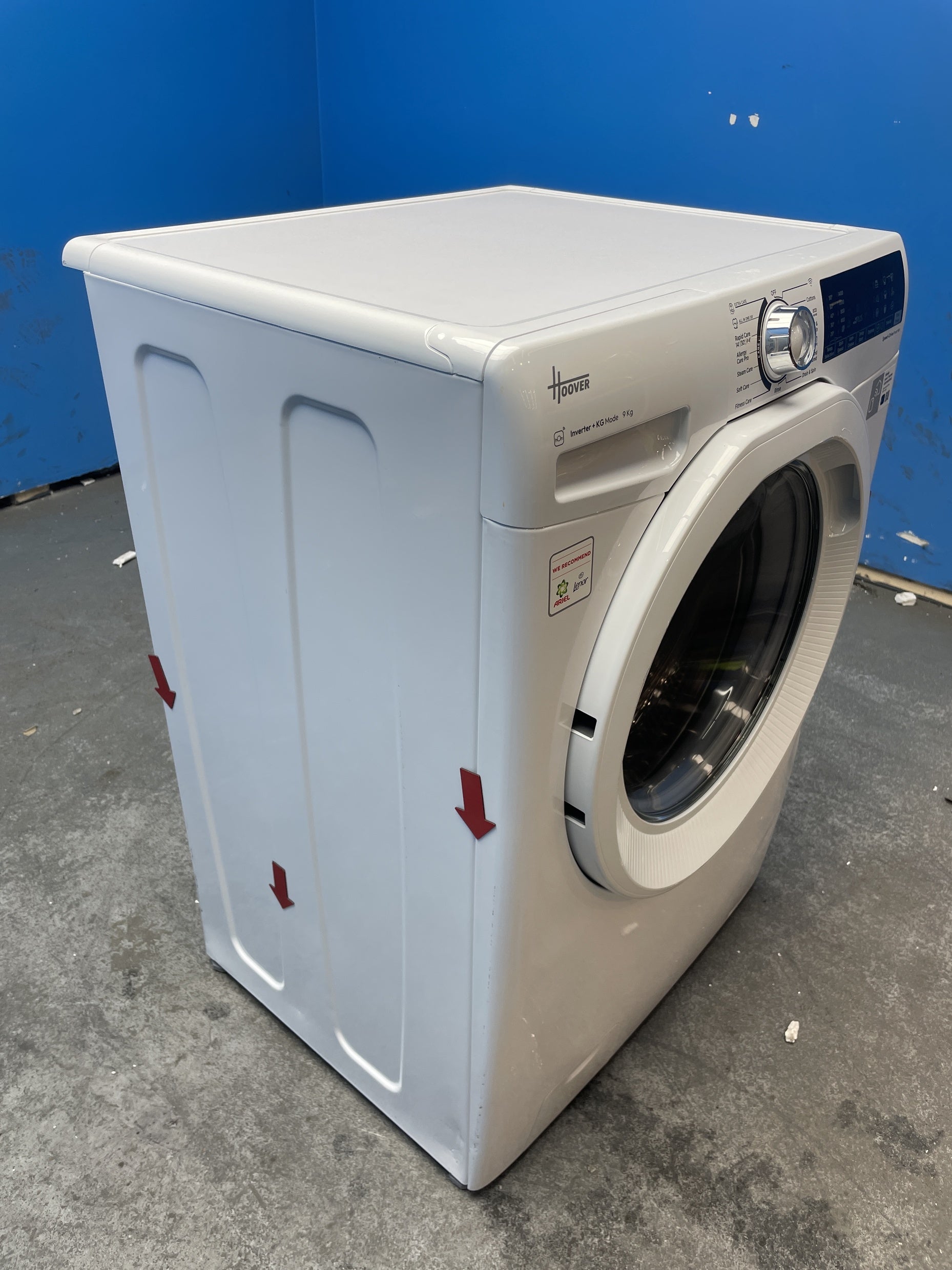 #GRC-159-024 - Hoover H3WPS496TAM6 9kg 1400 Spin Washing Machine