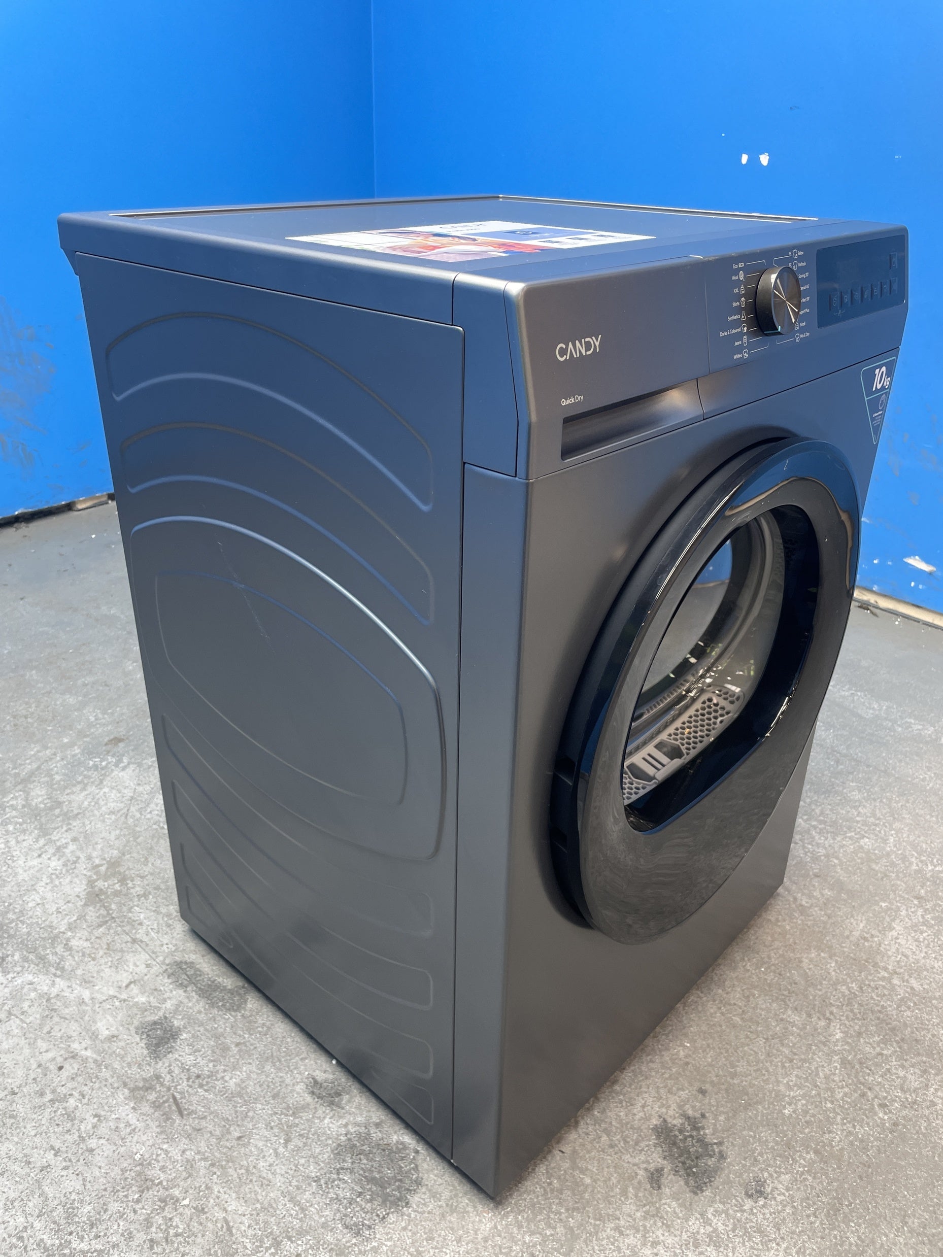 #GRC-158-364 - Candy Quick Pro GD 10N1BR-80 10kg Heat Pump Tumble Dryer