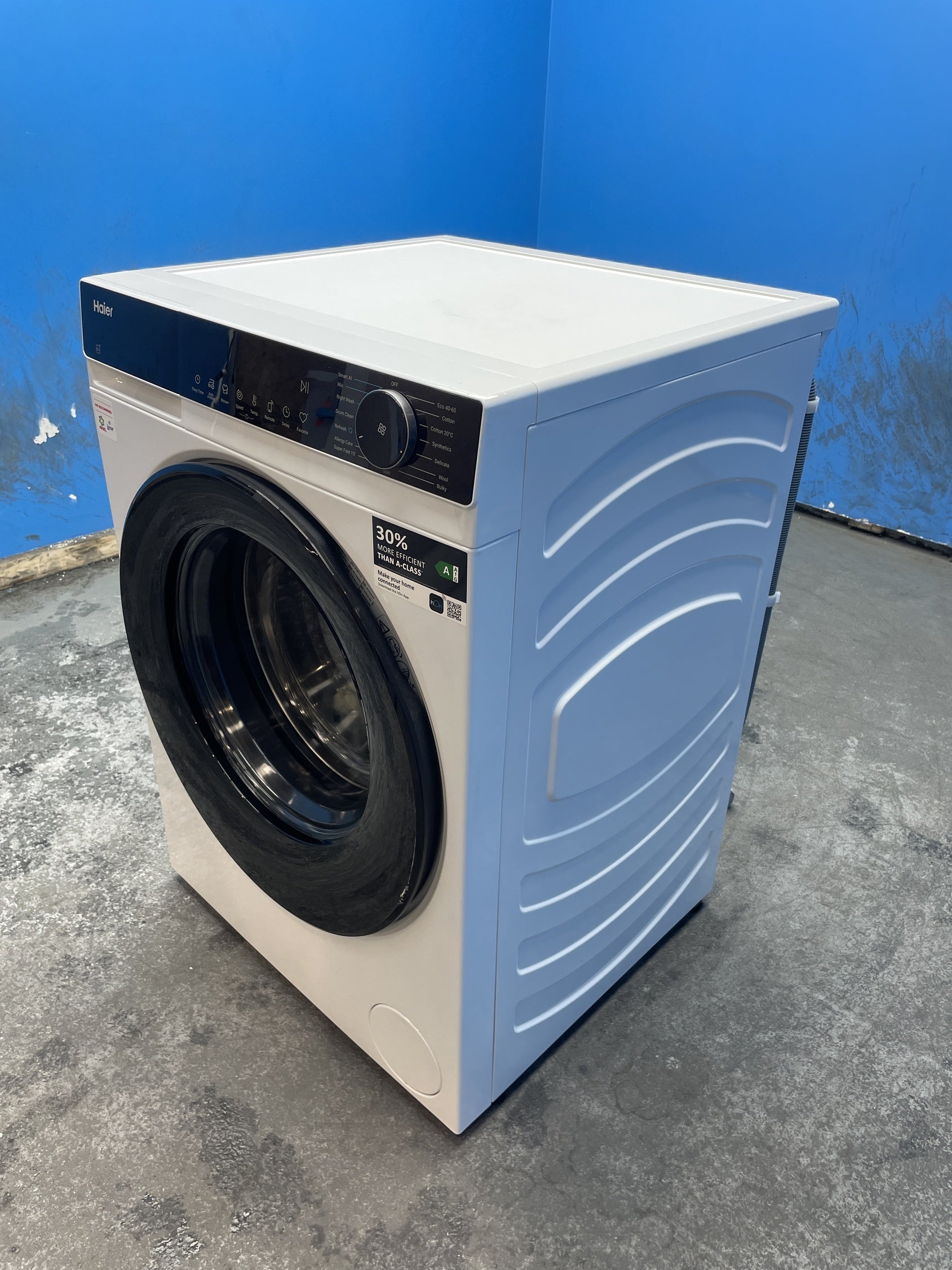 #GRC-163-470 - Haier X Series 5 11kg 1400rpm Washing Machine – Smart Dual Spray, White