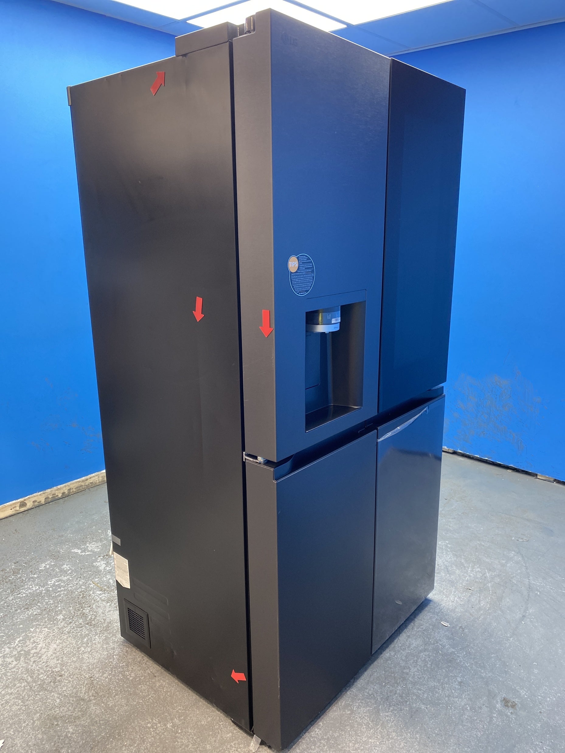 #GRC-157-658 - LG GMG96CRAFT InstaView 683 Litre French Door Fridge Freezer