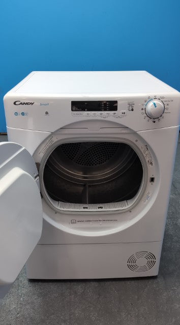 #GRC-163-002 - Candy Smart 10kg Condenser Tumble Dryer – Sensor Drying, White, G Energy Rating