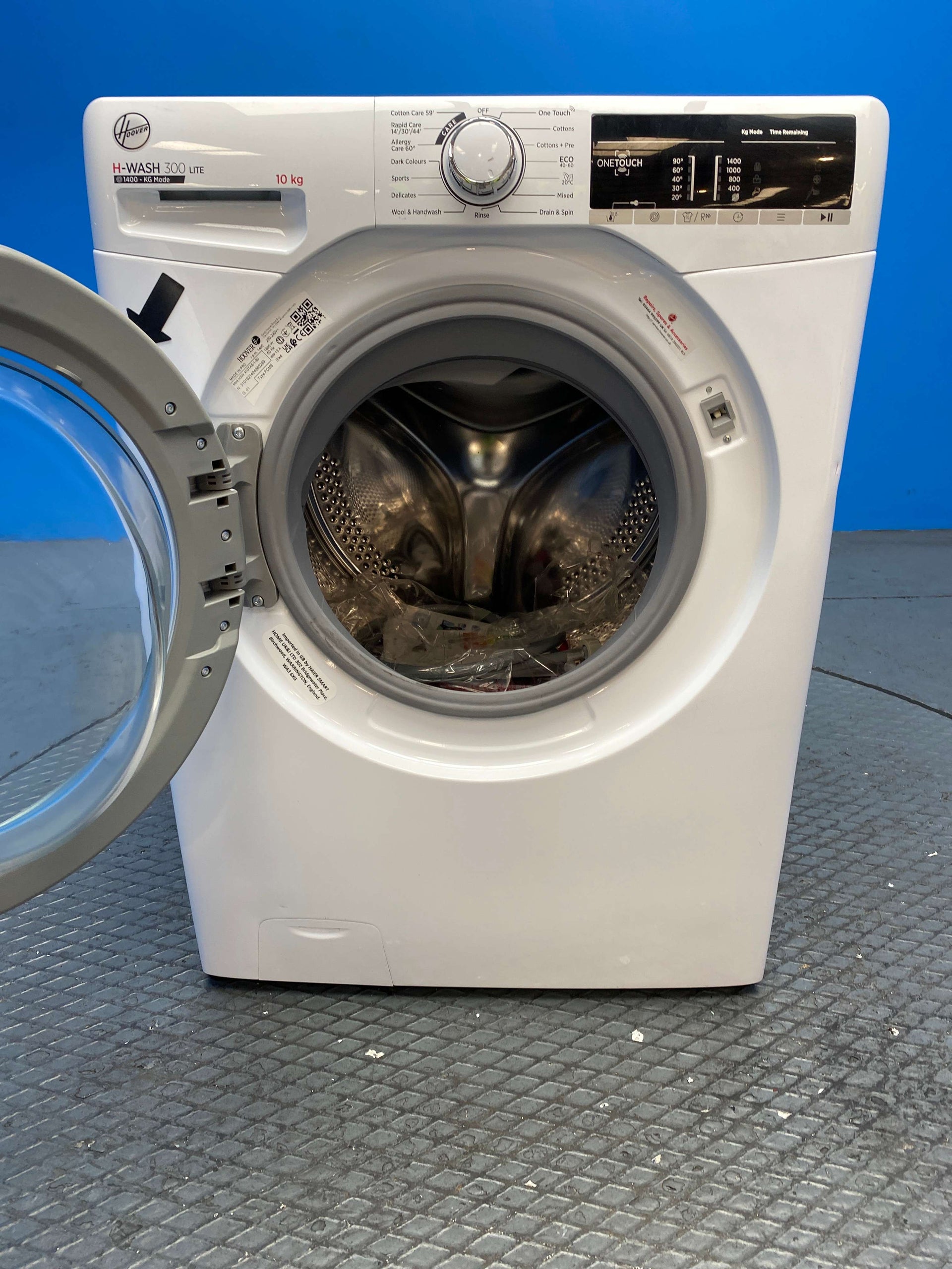 Hoover H3W410TAE 10kg 1400 Spin Washing Machine