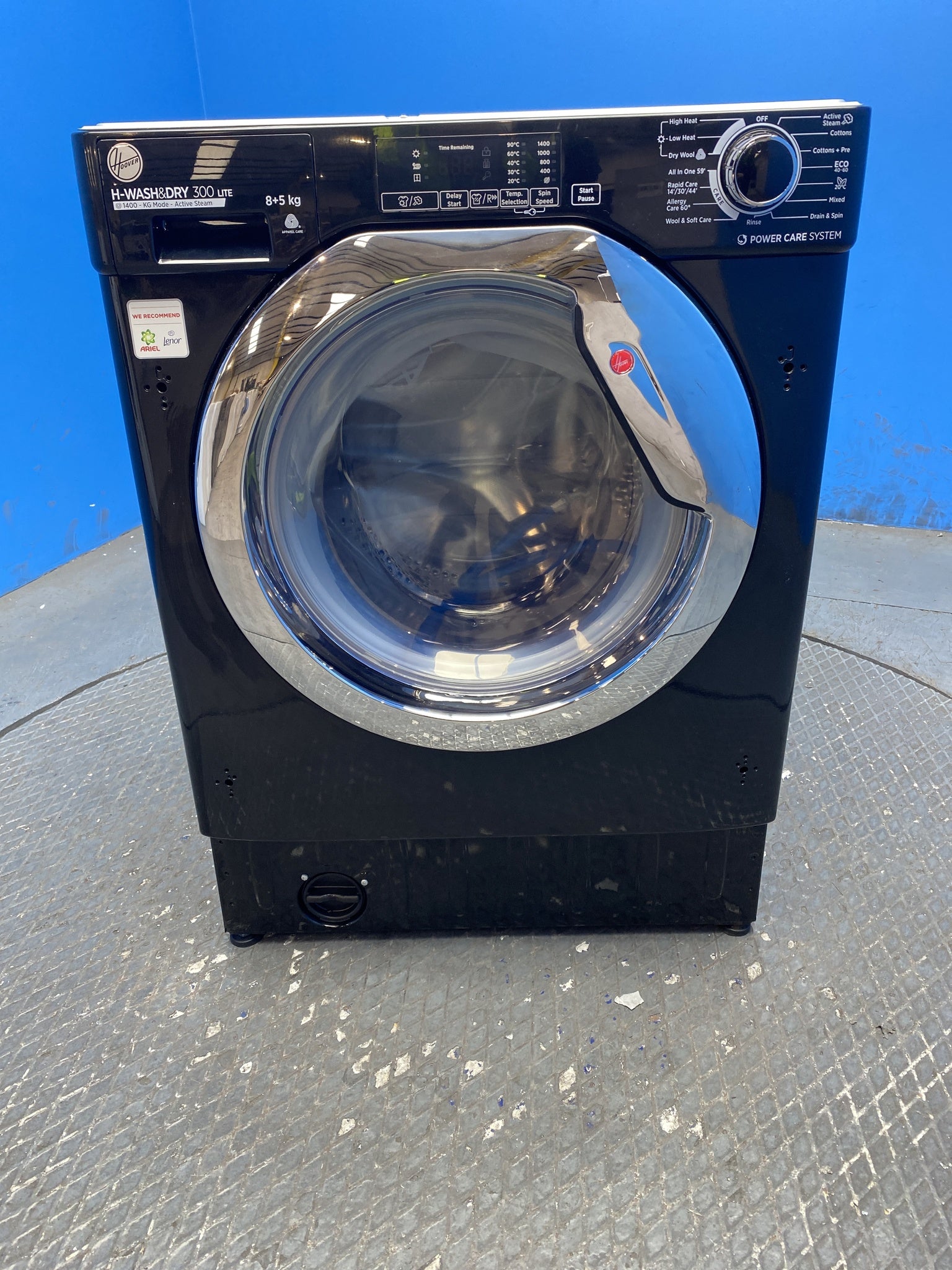 Hoover HBDS485D1ACBE Integrated 8 / 5 kg 1400 Spin Washer Dryer