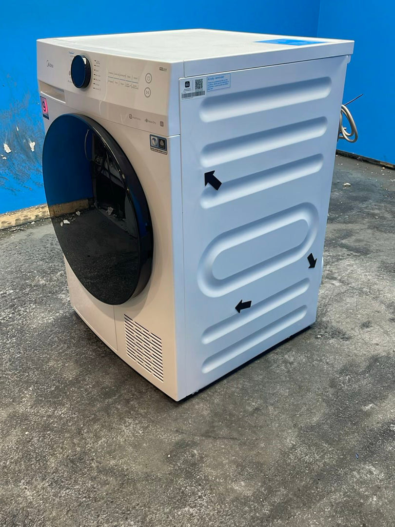 #GRC-158-731 - Midea MD200H90WB/W 9kg Heat Pump Tumble Dryer