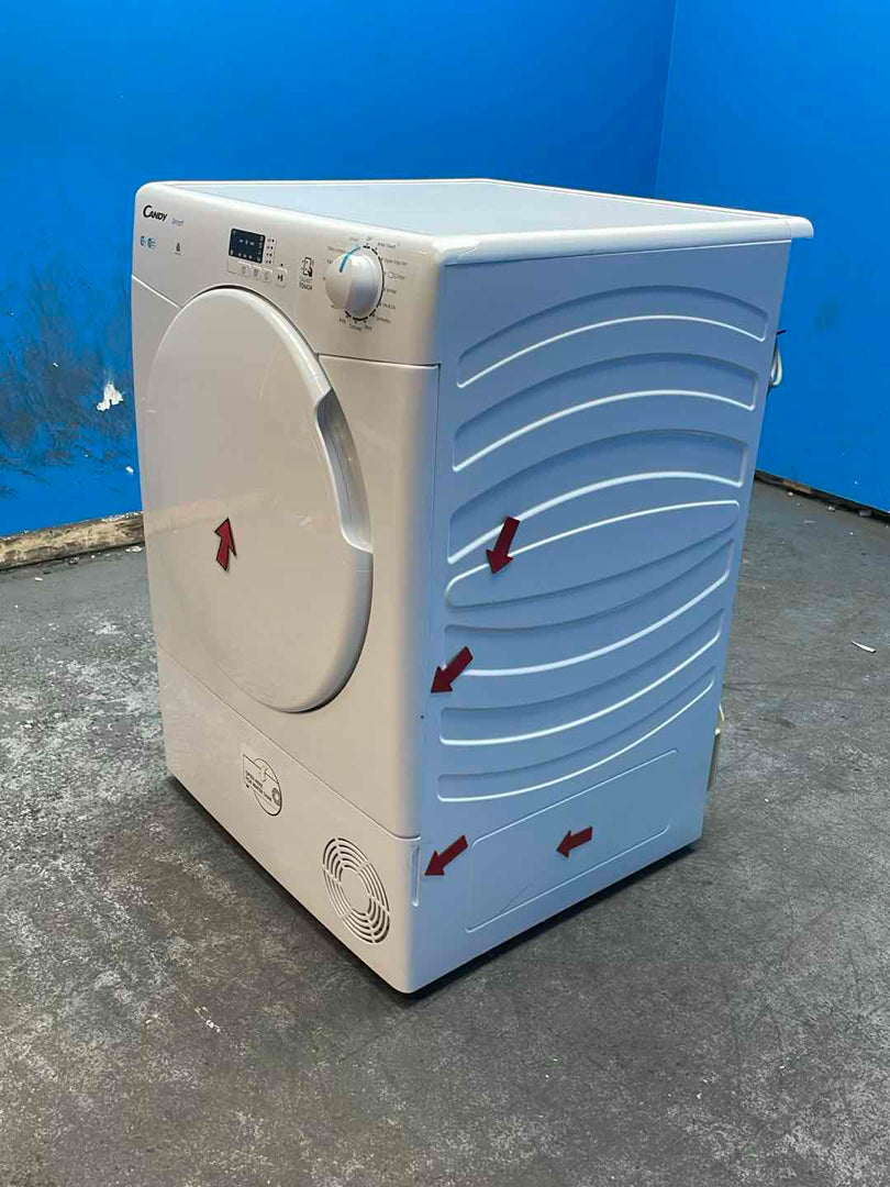 #GRC-162-093 - Candy Smart CSE C10LF-80 10kg Condenser Tumble Dryer
