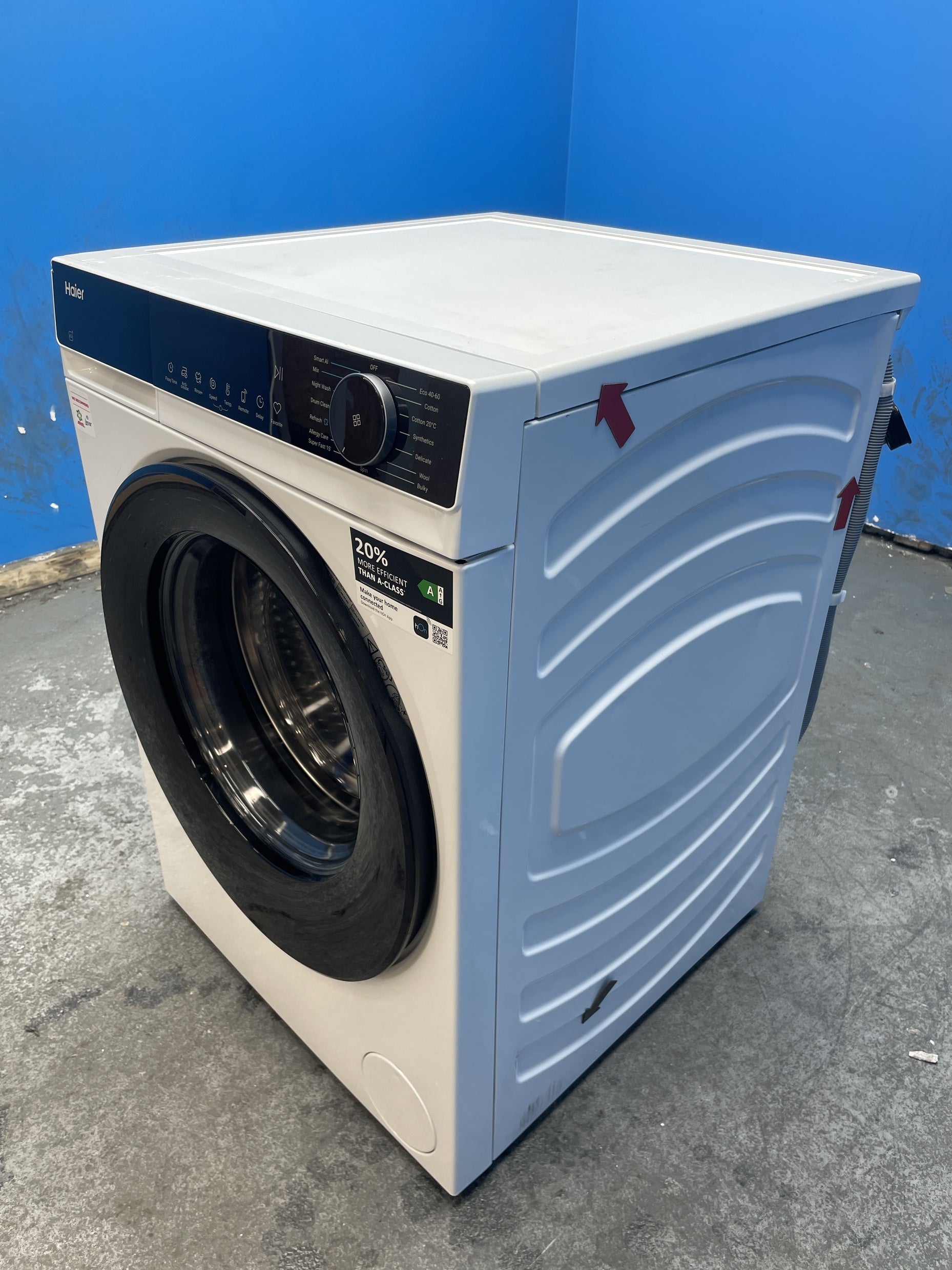 #GRC-159-004 - Haier HW130-BP14357U1 X Series 5 13kg 1400rpm Washing Machine