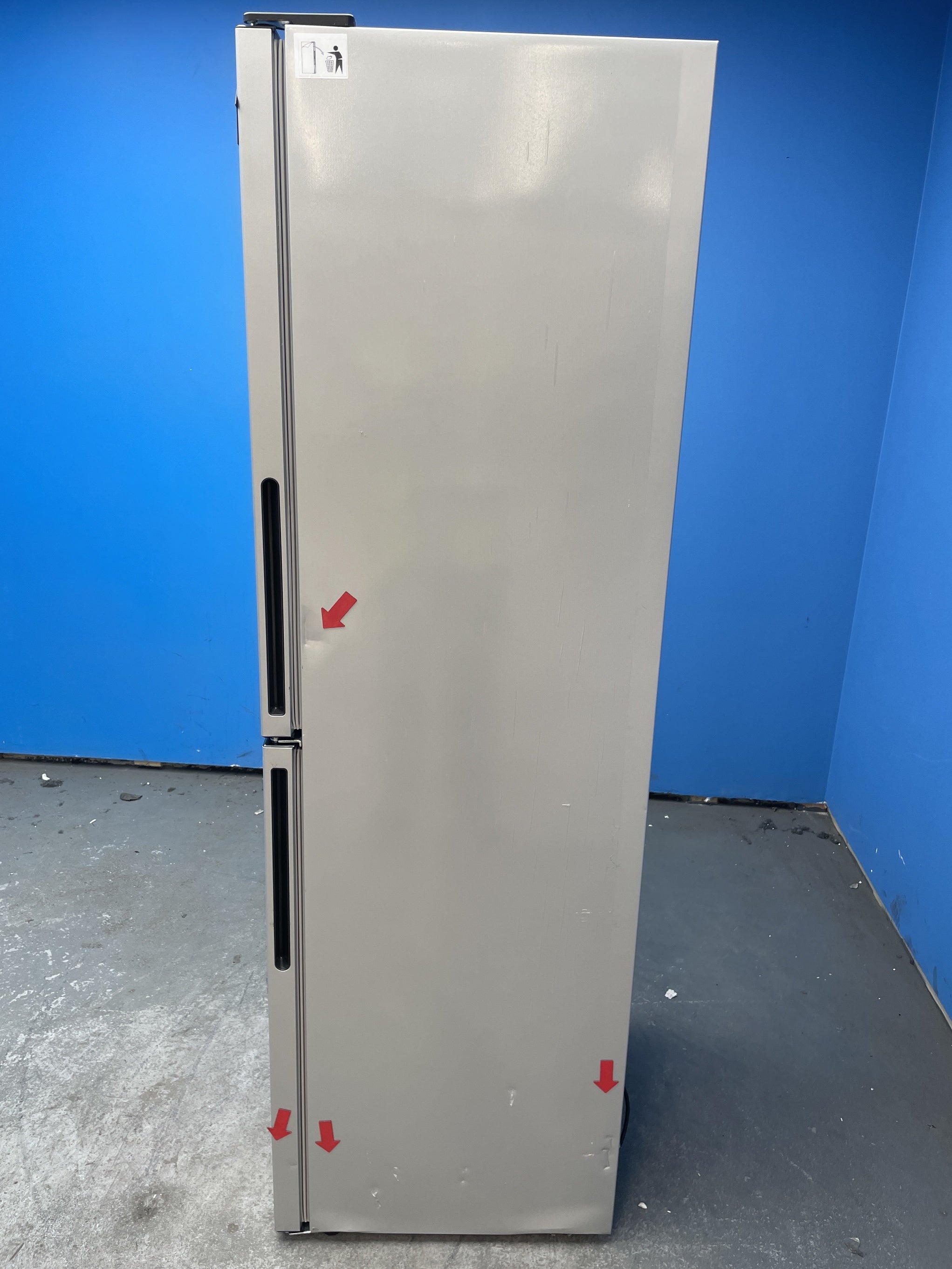 #GRC-157-910 - Hoover HOCT3L517ESK 252 Litre Combi Fridge Freezer