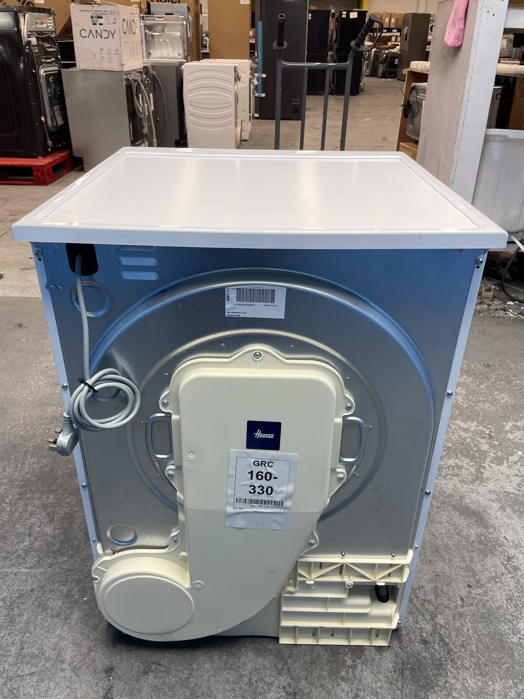 #GRC-160-330 - Hoover NDEH11A2TCEXM-80 H-Dry 500 11kg Heat Pump Tumble Dryer