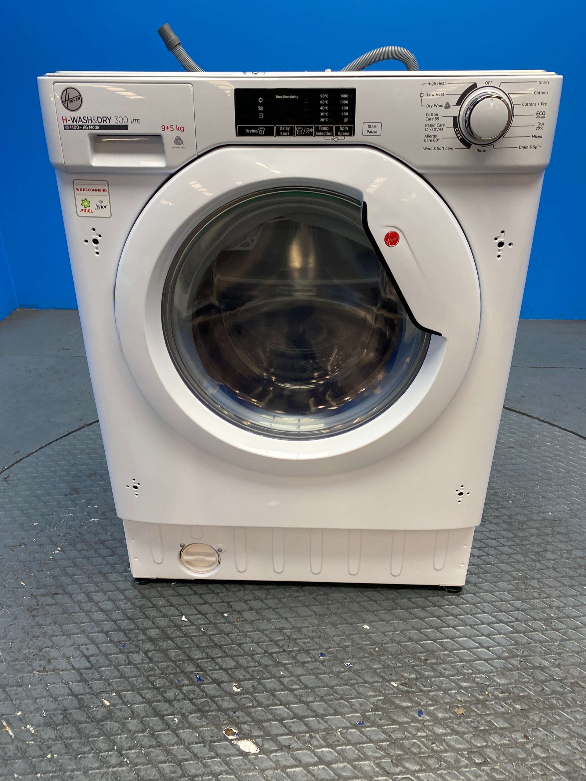 Hoover HBD495D1E Integrated 9/5kg 1400 Spin Washer Dryer