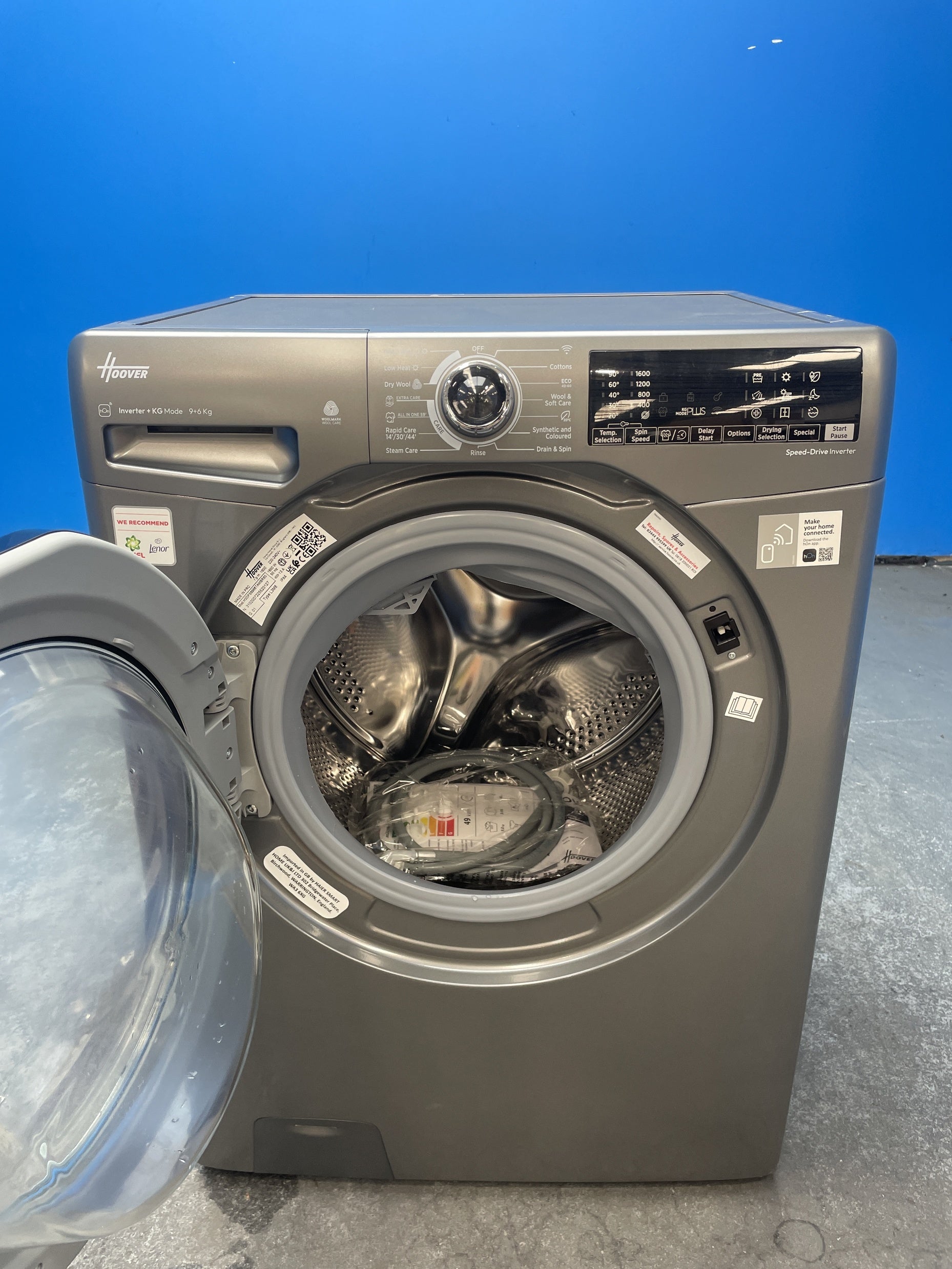 #GRC-160-204 - Hoover H3DPS6966TAMBR 9/6kg 1400 Spin Washer Dryer