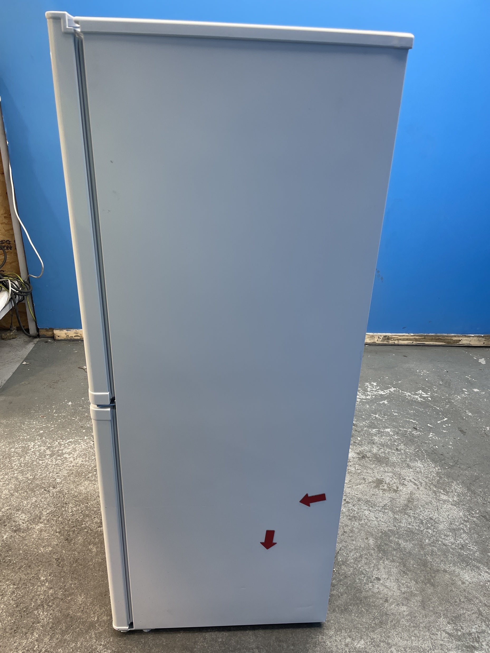 #GRC-155-584 - Candy CCH1S135EWK 55cm 185 Litre Combi Fridge Freezer