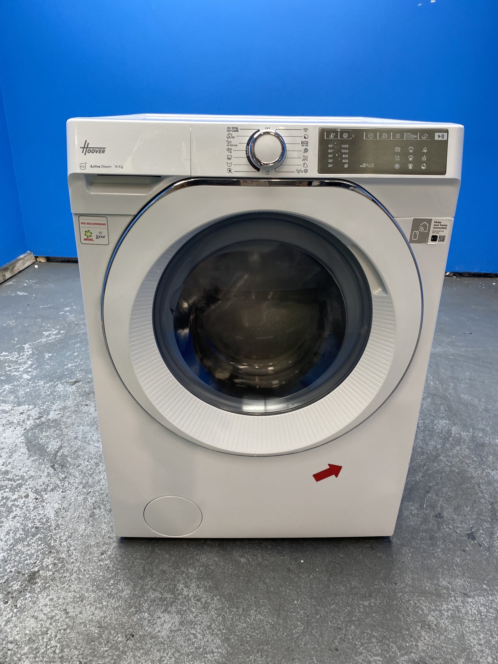 #GRC-156-758 - Hoover H-WASH 500 HWB 414AMC 14kg 1400 Spin Washing Machine