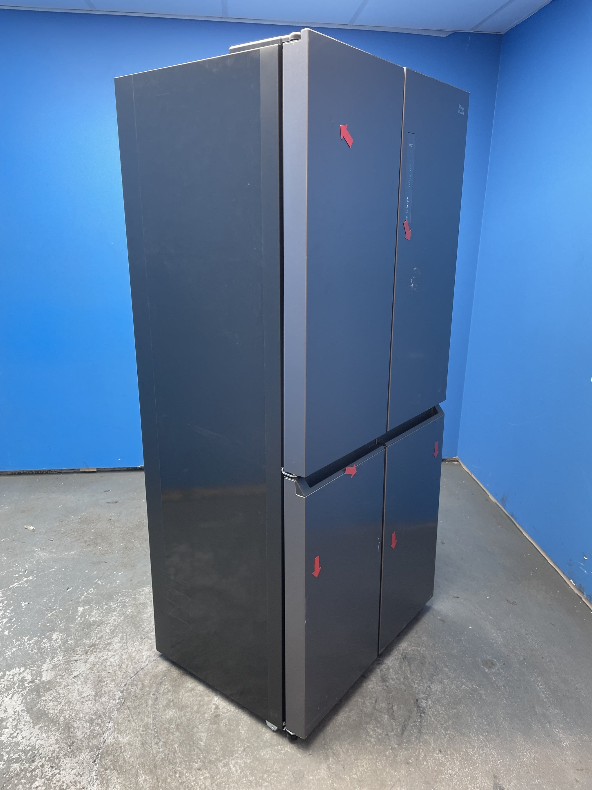 #GRC-152-900 - Hoover HHCR3818ENPL 463 Litre 4 Door No Frost Fridge Freezer