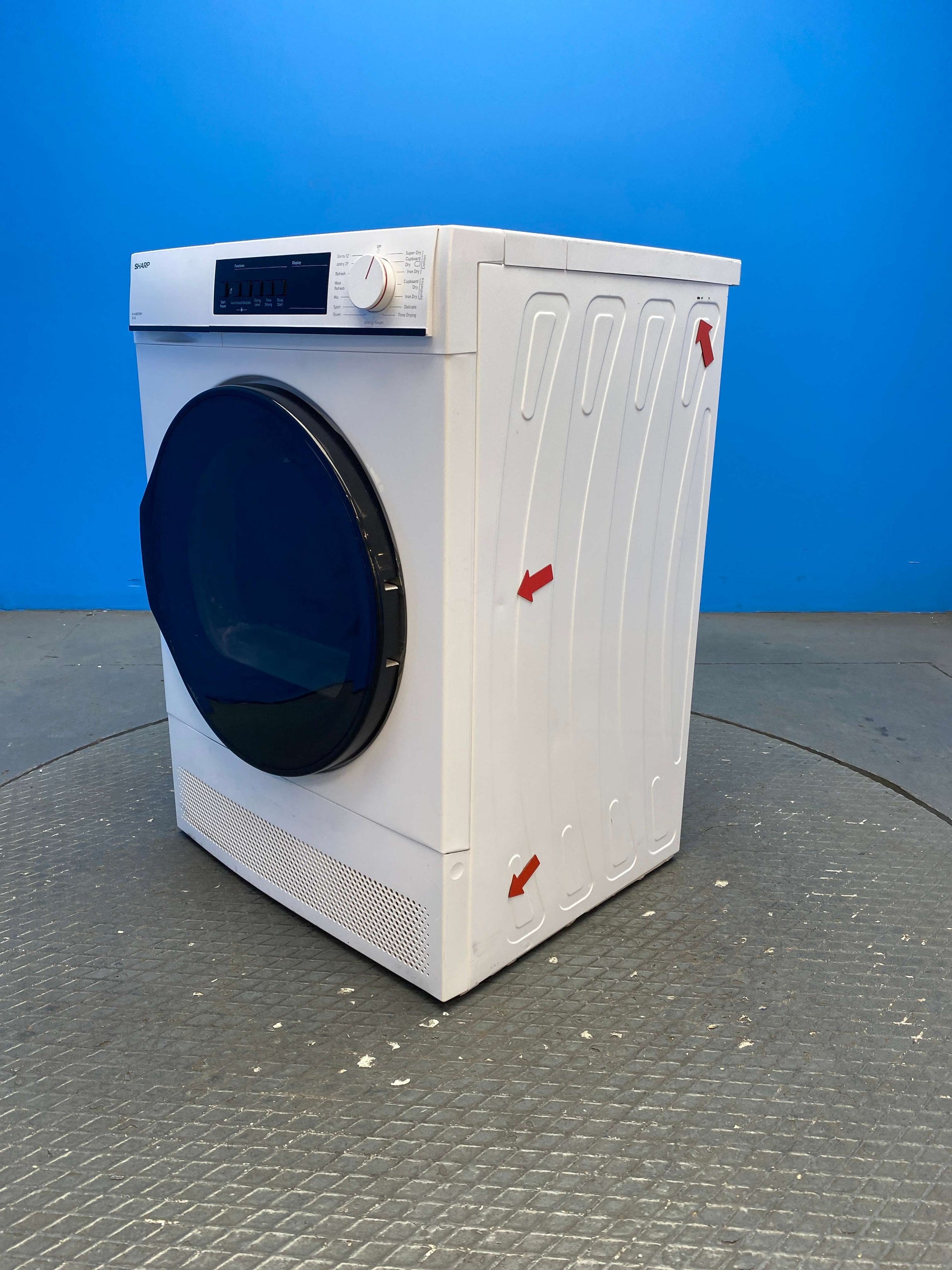 Sharp KD-NCB8S7GW91 8kg Condenser Tumble Dryer