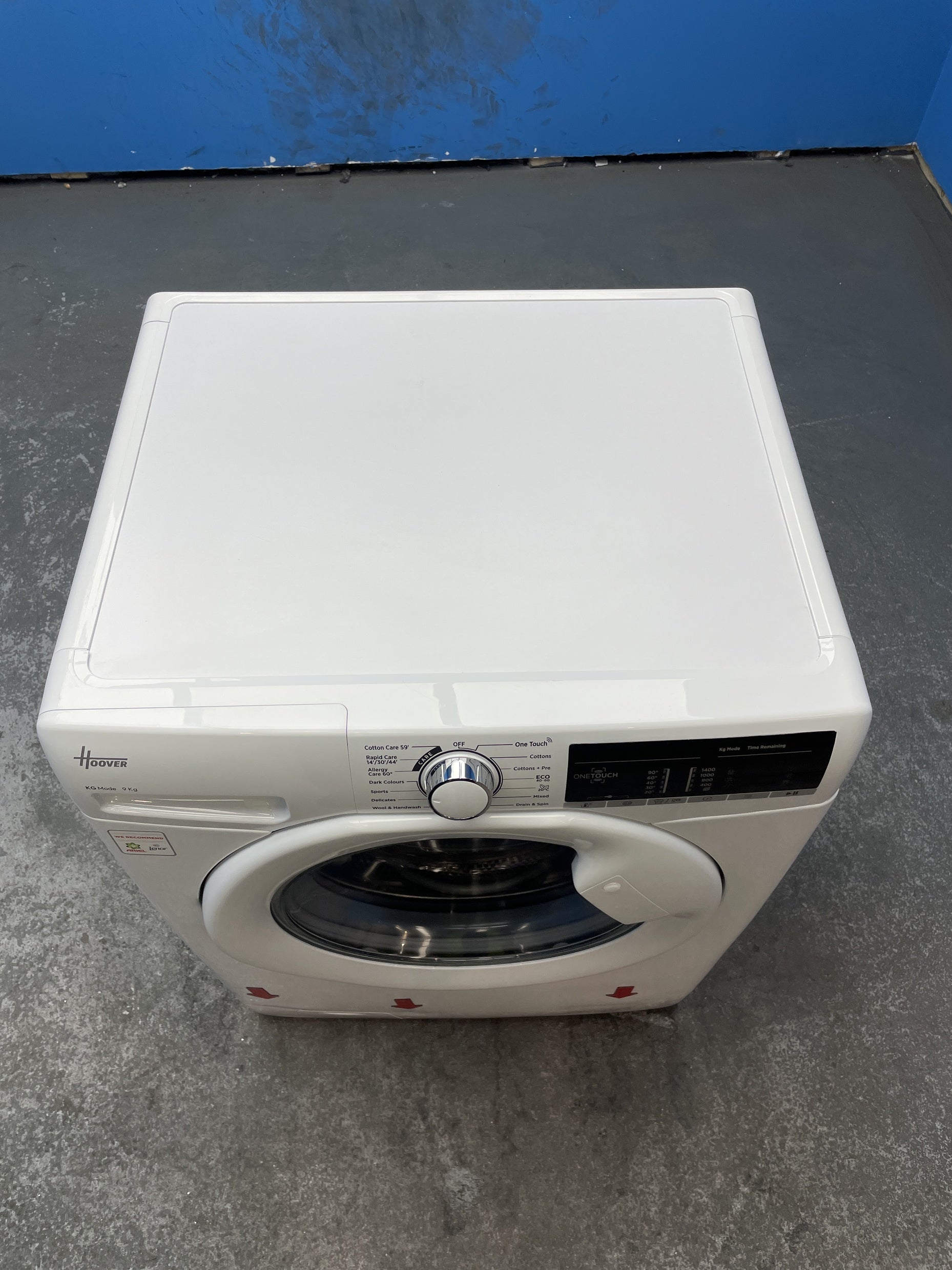 #GRC-160-337 - Hoover H-WASH 300 LITE H3W 49TA4 9kg 1400 Spin Washing Machine