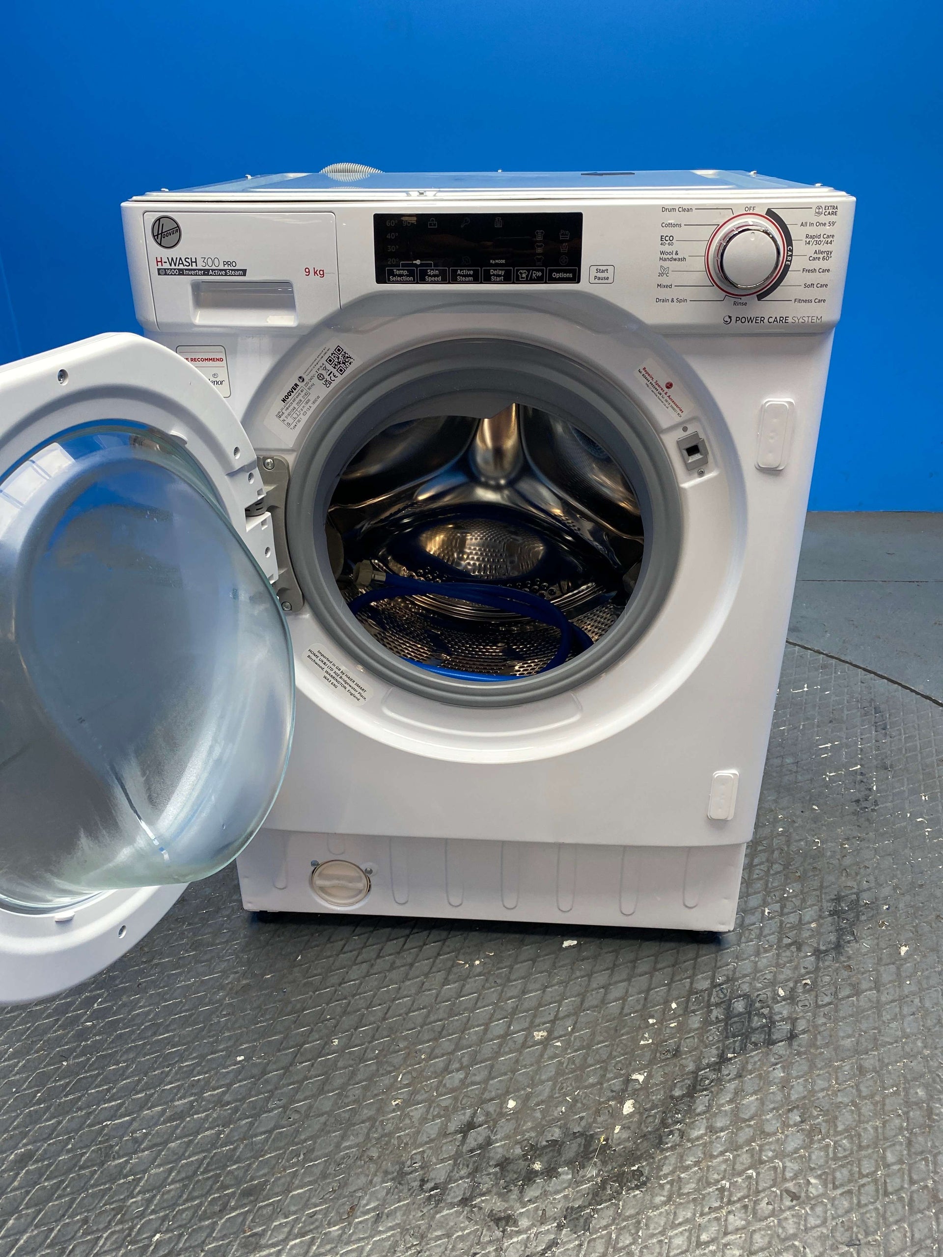 Hoover HBWOS69TAME 9kg 1600 Spin Built In Washing Machine