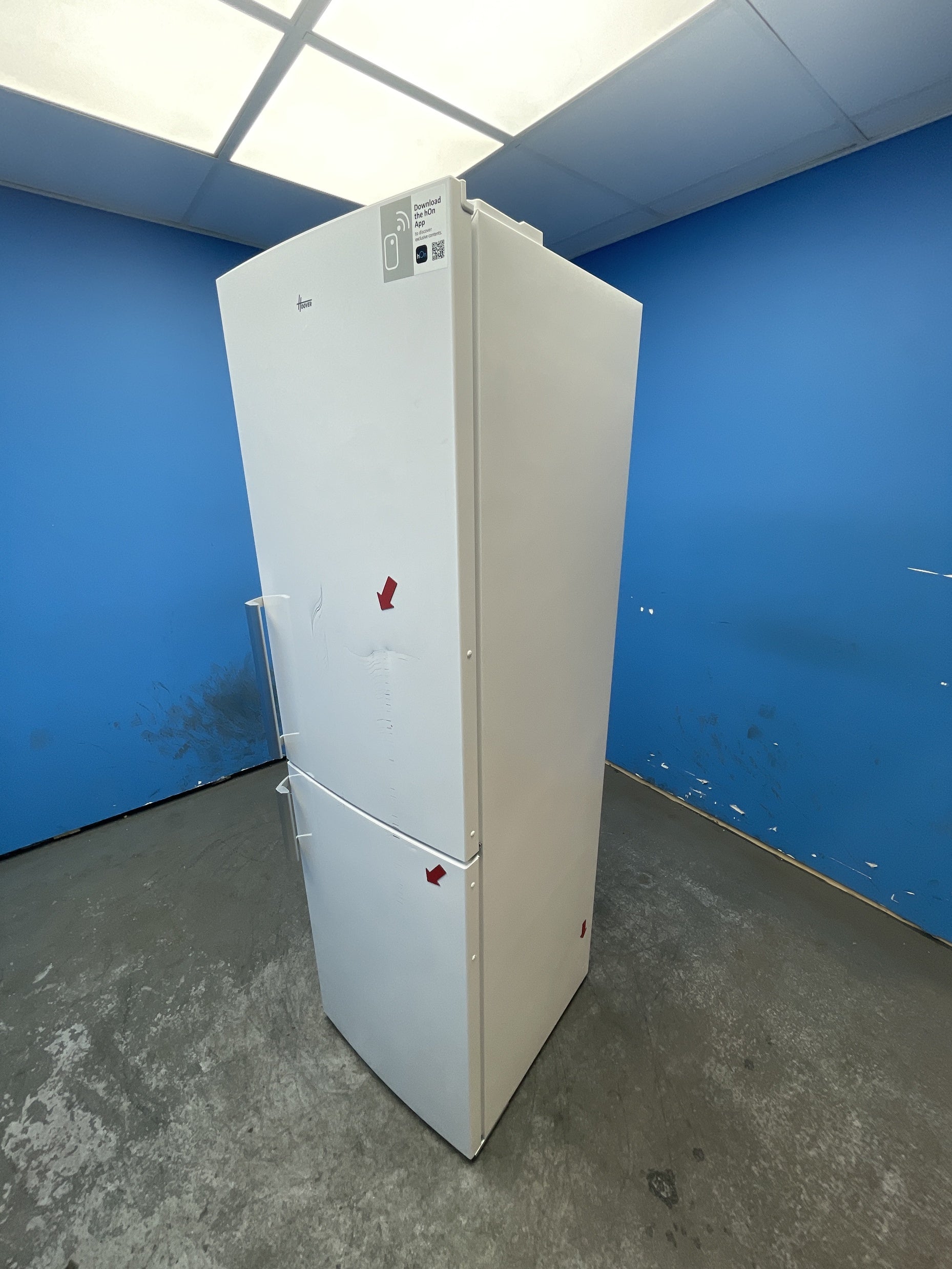 #GRC-162-639 - Hoover HOCH1T518EWHK 54cm Total No Frost Fridge Freezer