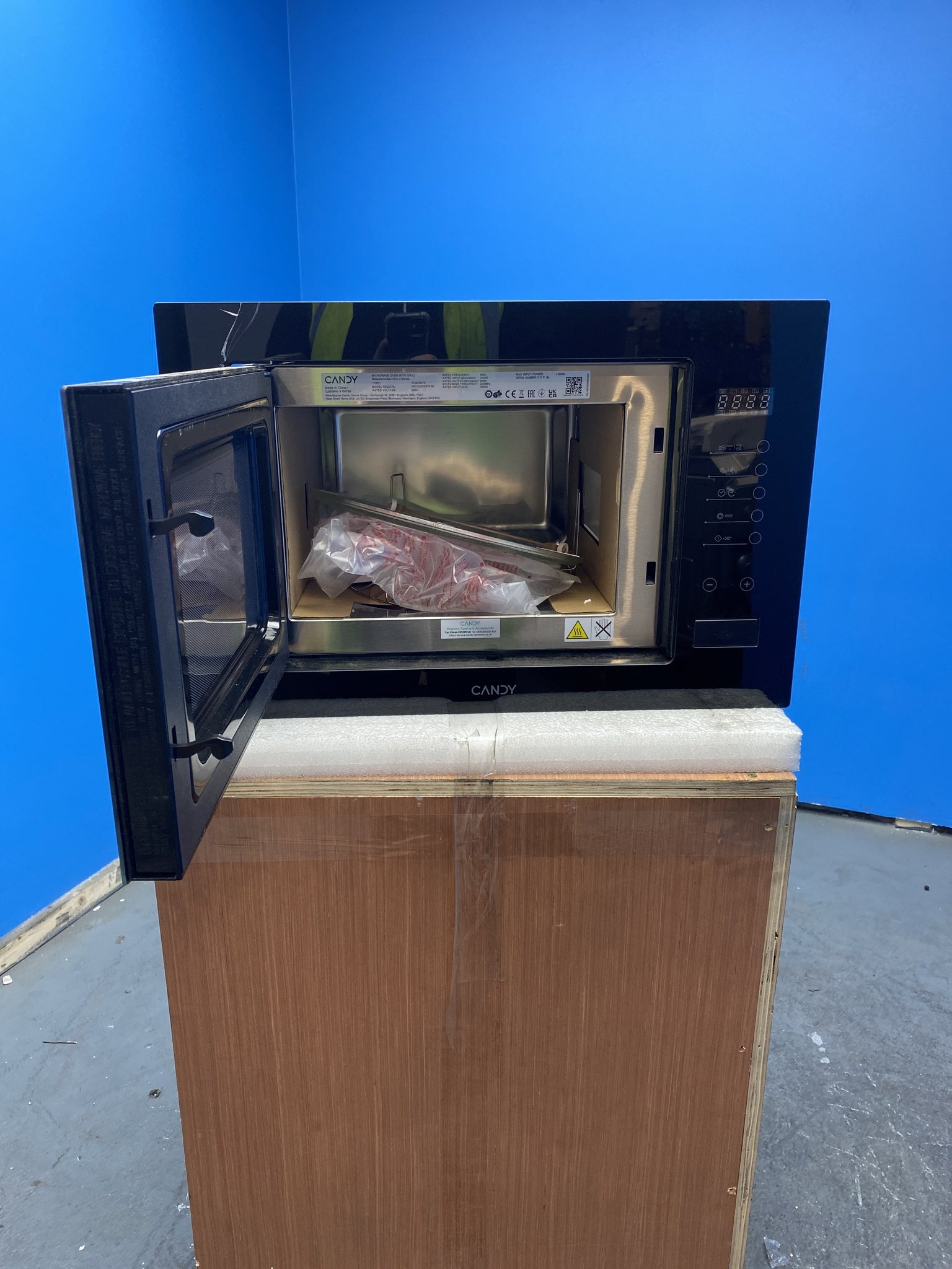 Candy MICG25GDFN 25L Built-In Microwave with Grill